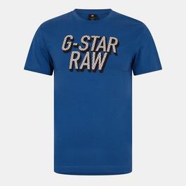 G Star 3D Dotted Graphic T-Shirt