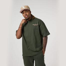 Tela Cruz Men's Oversized Design T-Shirt