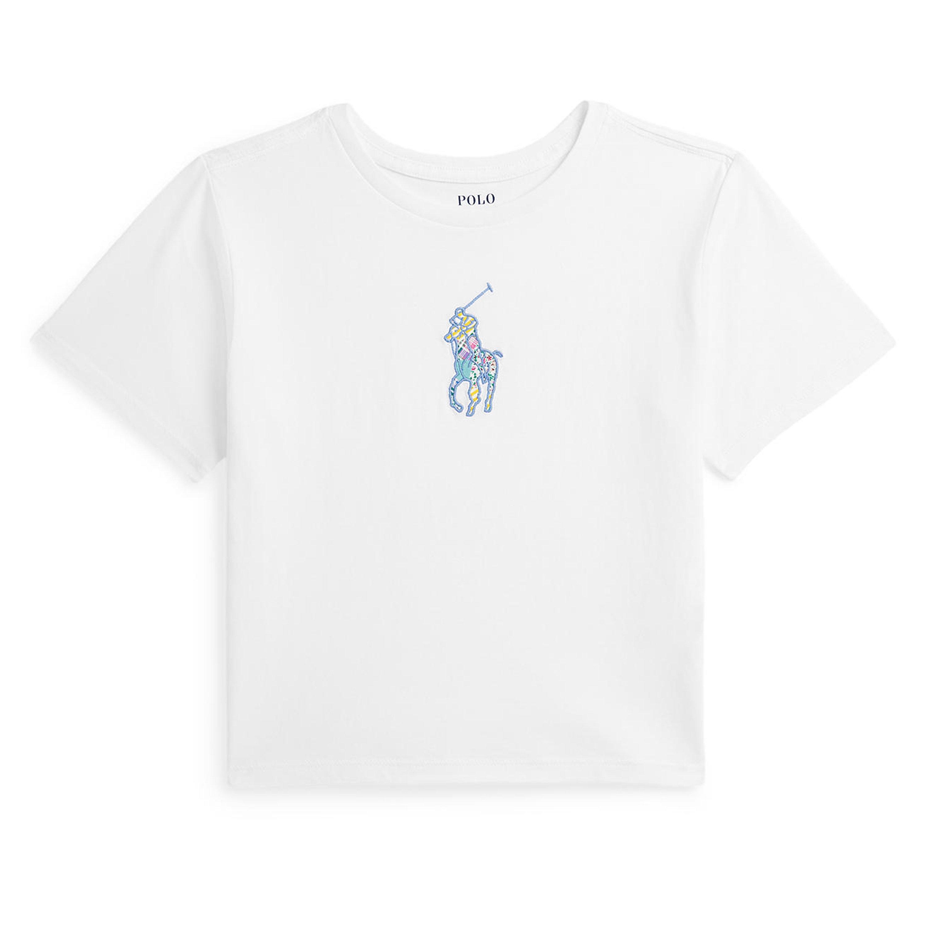 Polo Ralph Lauren  White Logo T-Shirt Juniors - 5Y