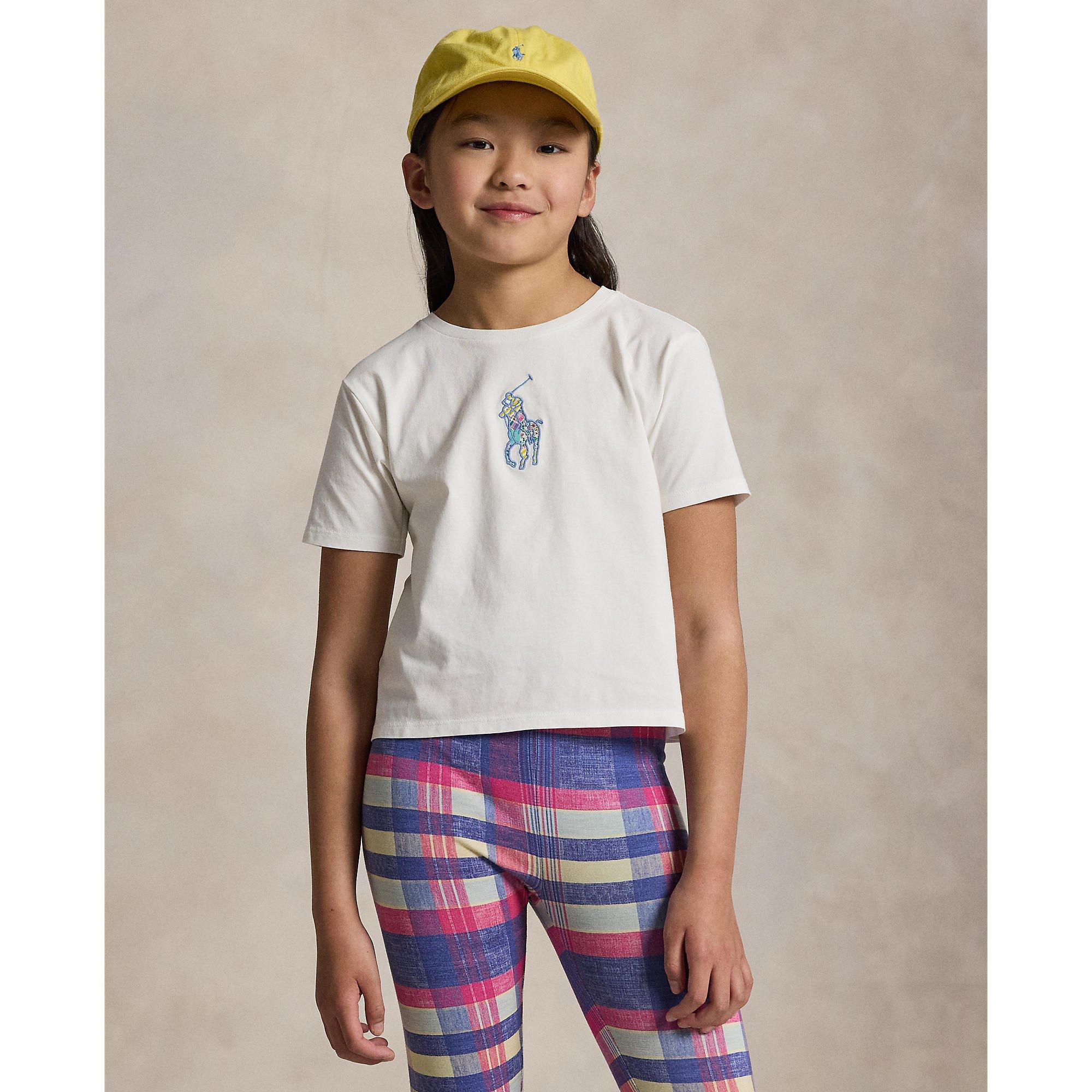 White - Polo Ralph Lauren - Logo T-Shirt Juniors - 3