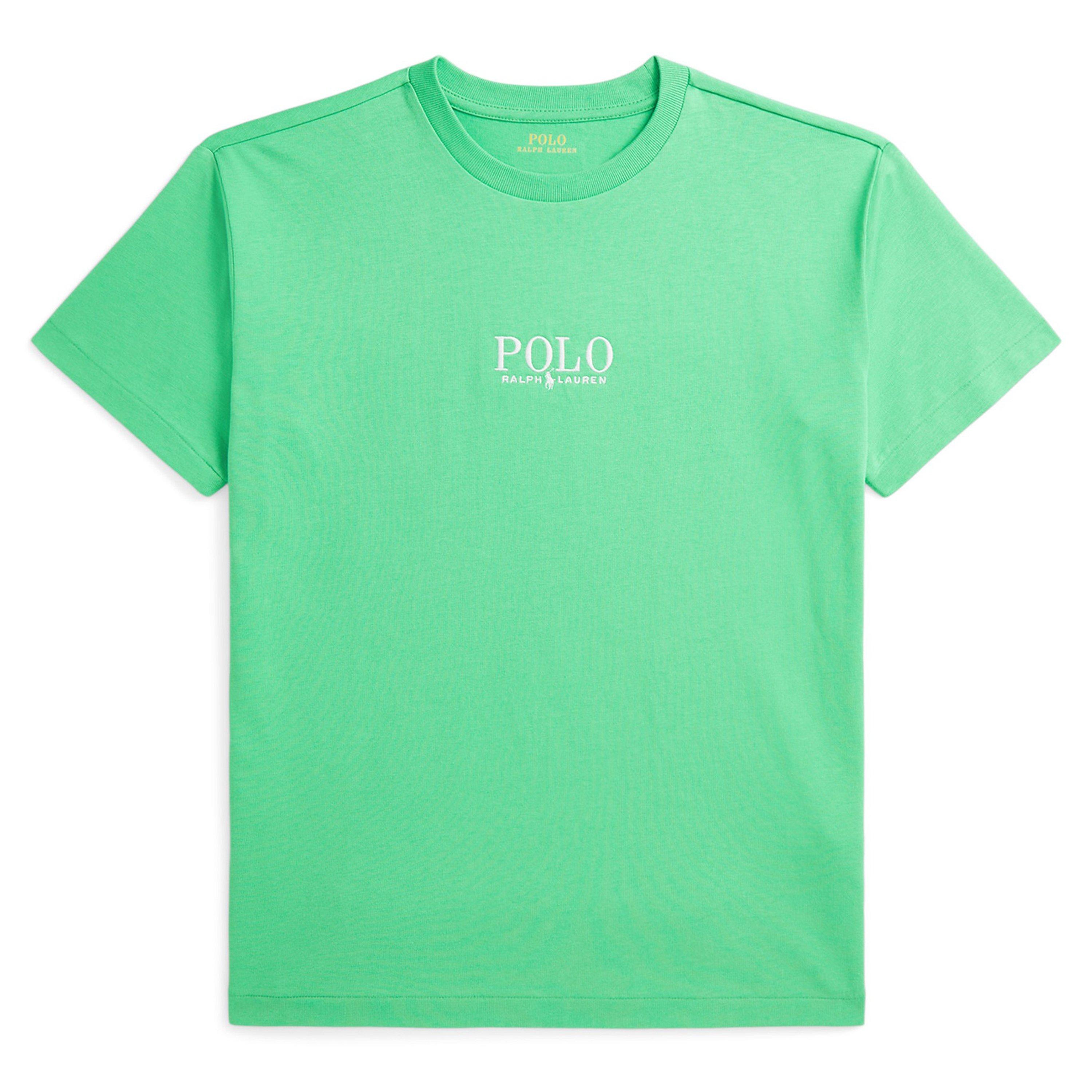 Plato Green - Polo Ralph Lauren - Logo Short Sleeved T-Shirt Juniors - 1