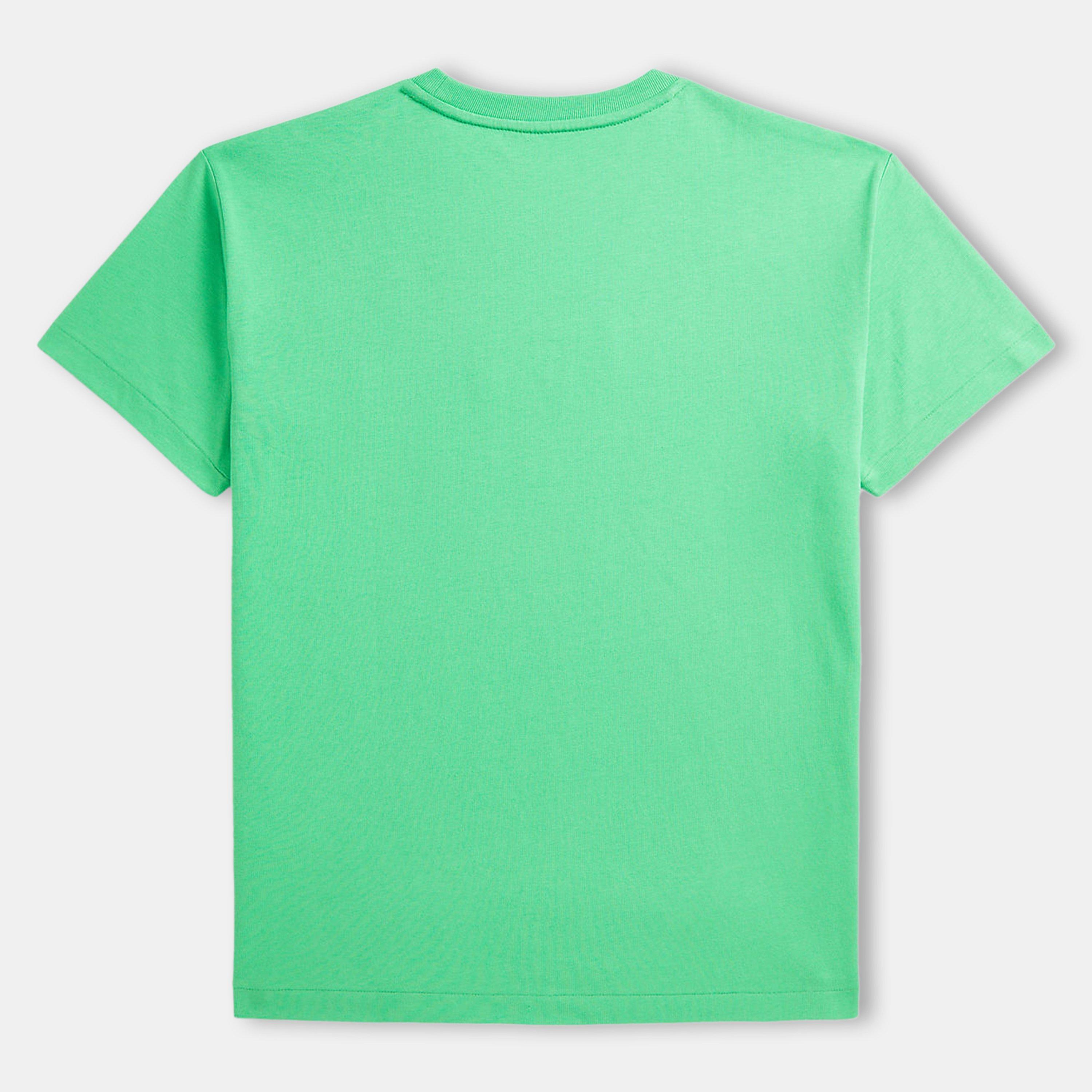 Plato Green - Polo Ralph Lauren - Logo Short Sleeved T-Shirt Juniors - 2