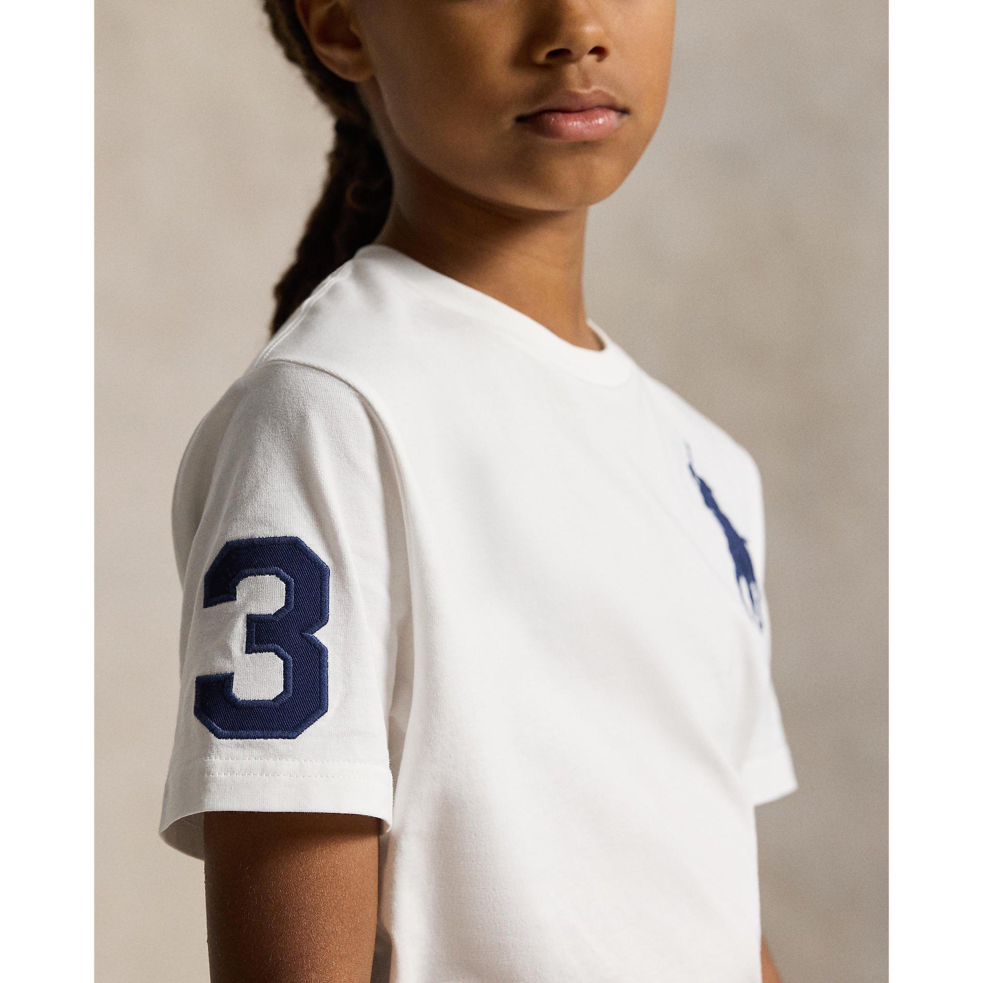 White - Polo Ralph Lauren - Large Logo T-Shirt Juniors - 4