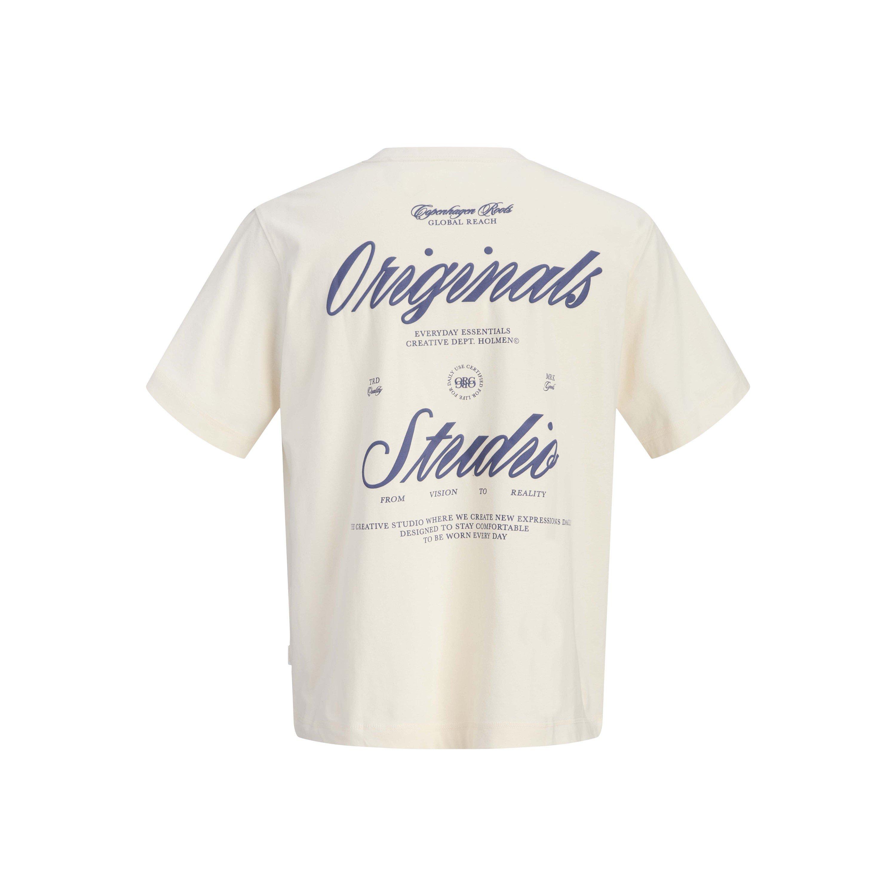 Bianco Antico - Jack and Jones - Jack Norrebro Typo T Jn64 - 2