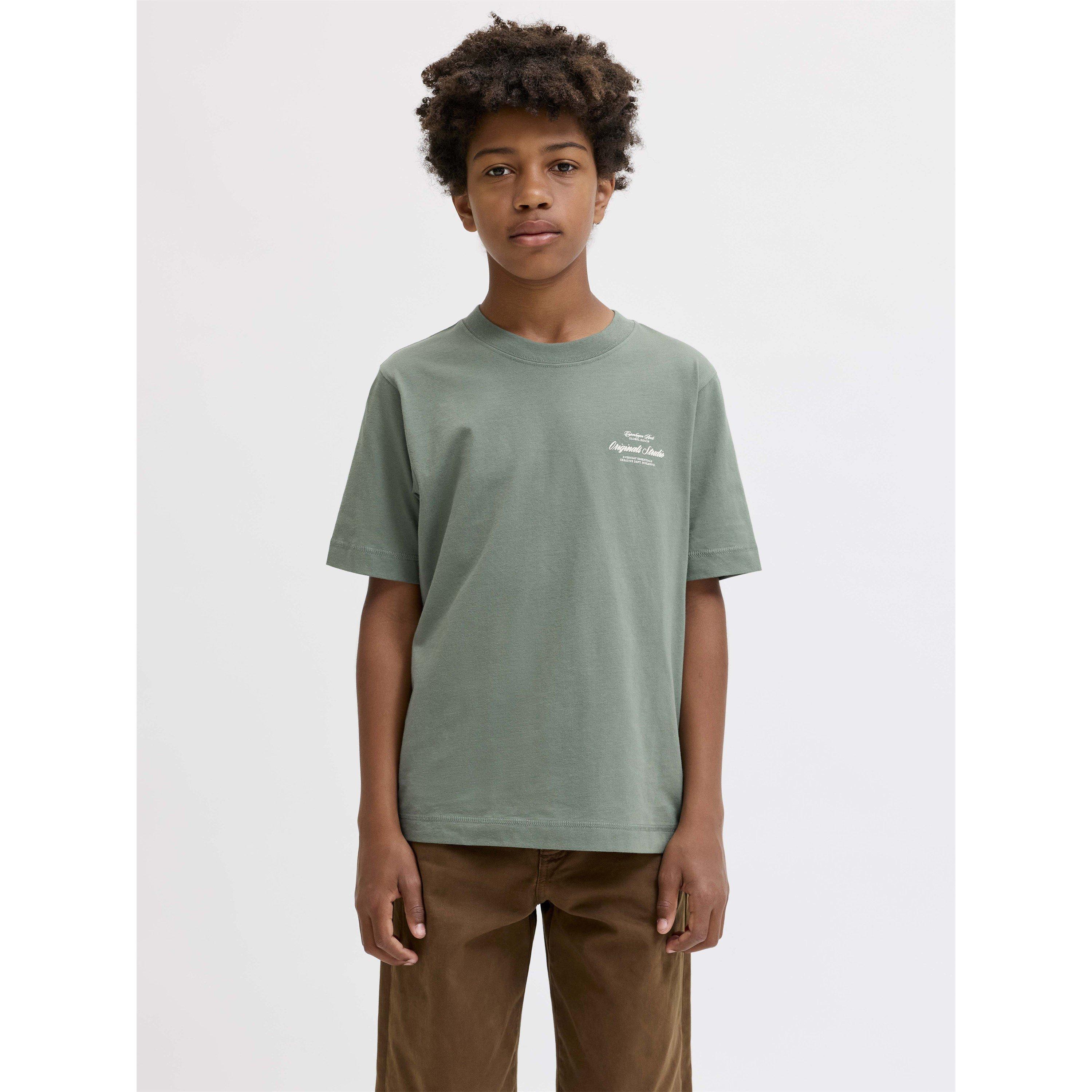 Laurel Wreath - Jack and Jones - Kids' Norrebro Typo Cotton Graphic Crew-Neck Short-Sleeve T-Shirt - 3