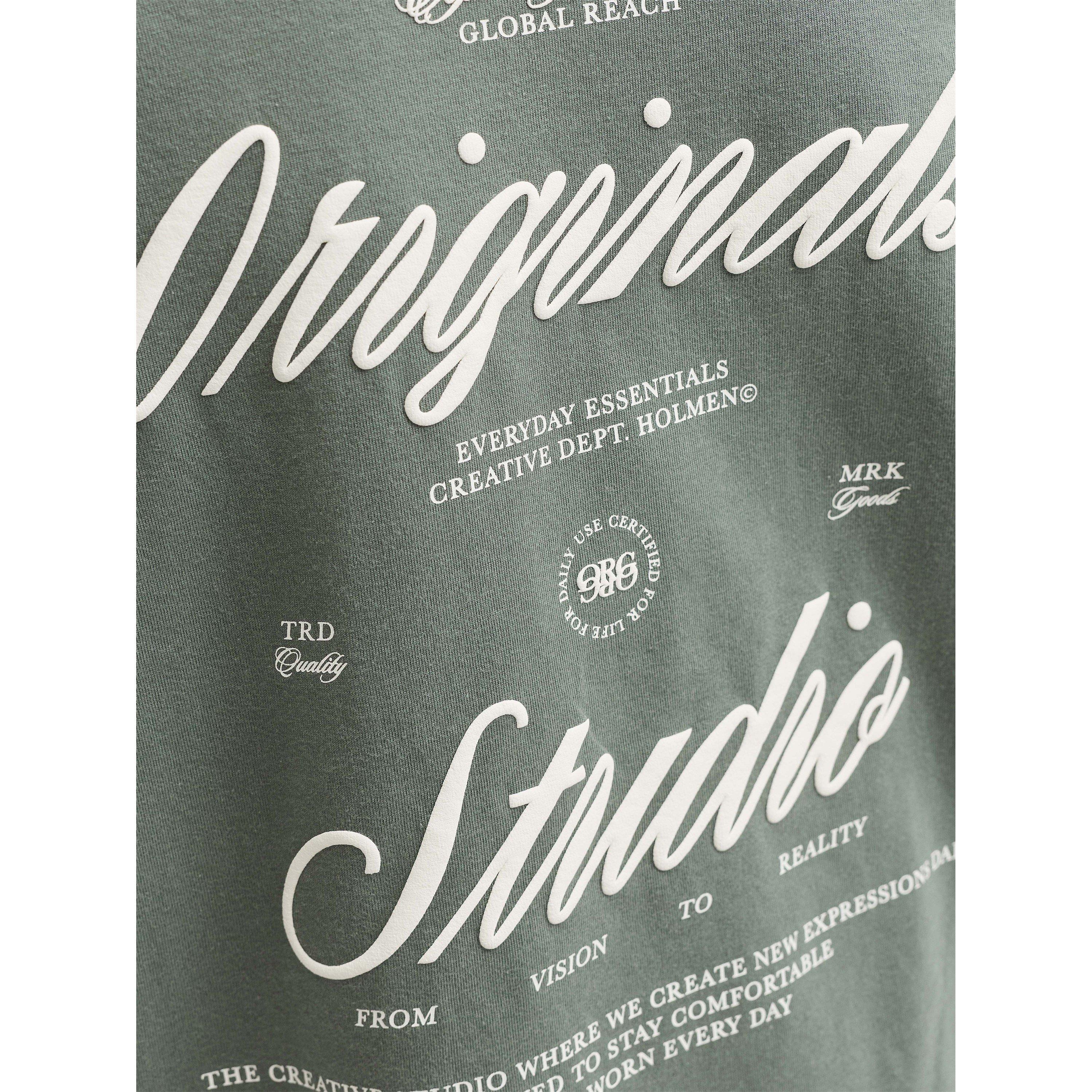 Laurel Wreath - Jack and Jones - Kids' Norrebro Typo Cotton Graphic Crew-Neck Short-Sleeve T-Shirt - 4
