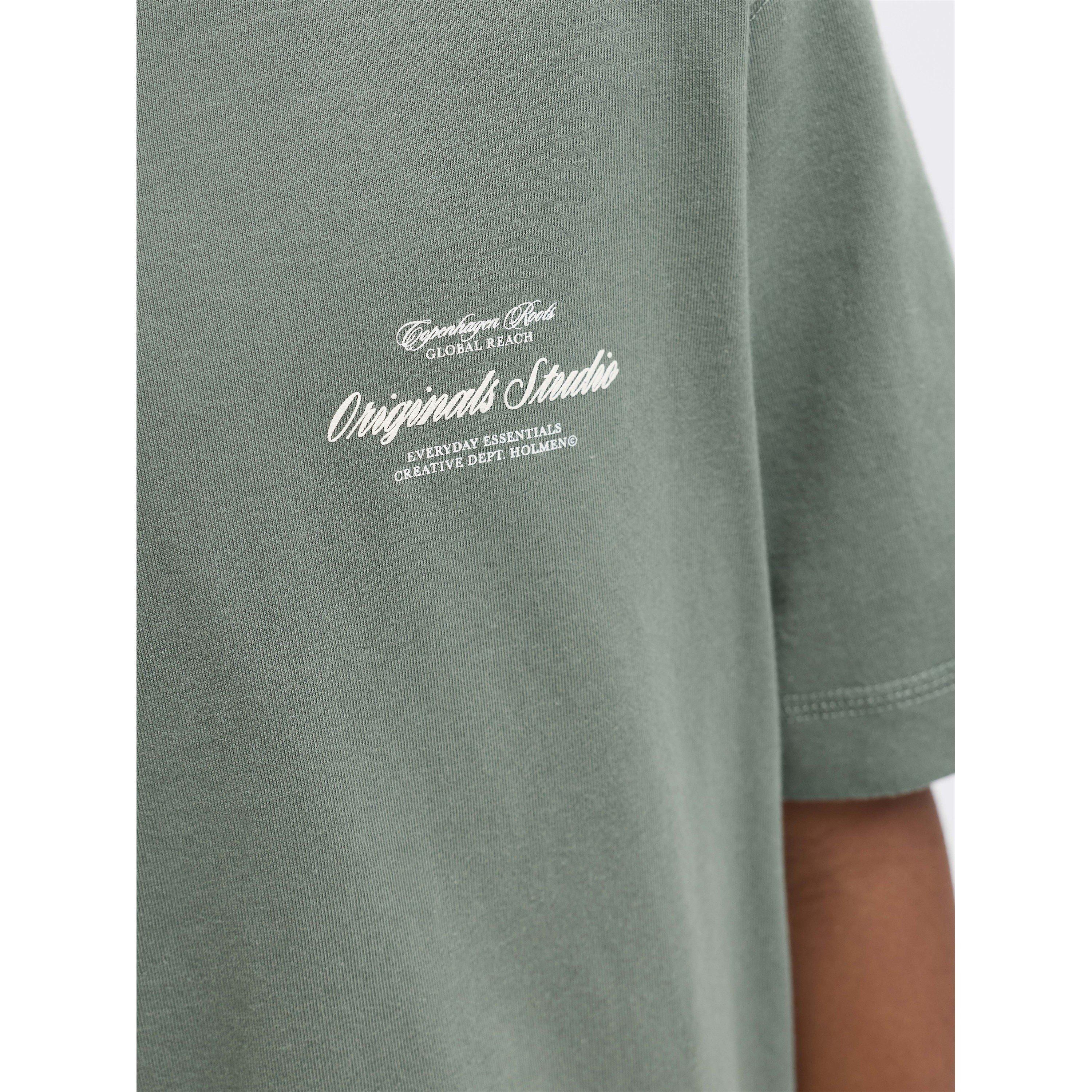 Laurel Wreath - Jack and Jones - Kids' Norrebro Typo Cotton Graphic Crew-Neck Short-Sleeve T-Shirt - 5