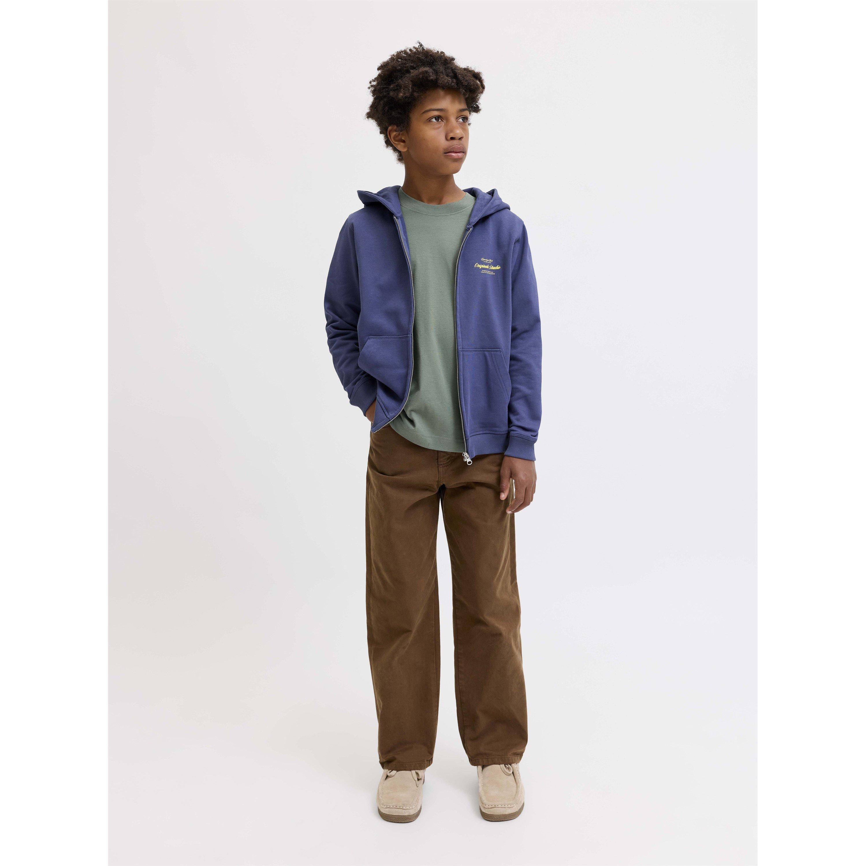 Laurel Wreath - Jack and Jones - Kids' Norrebro Typo Cotton Graphic Crew-Neck Short-Sleeve T-Shirt - 6