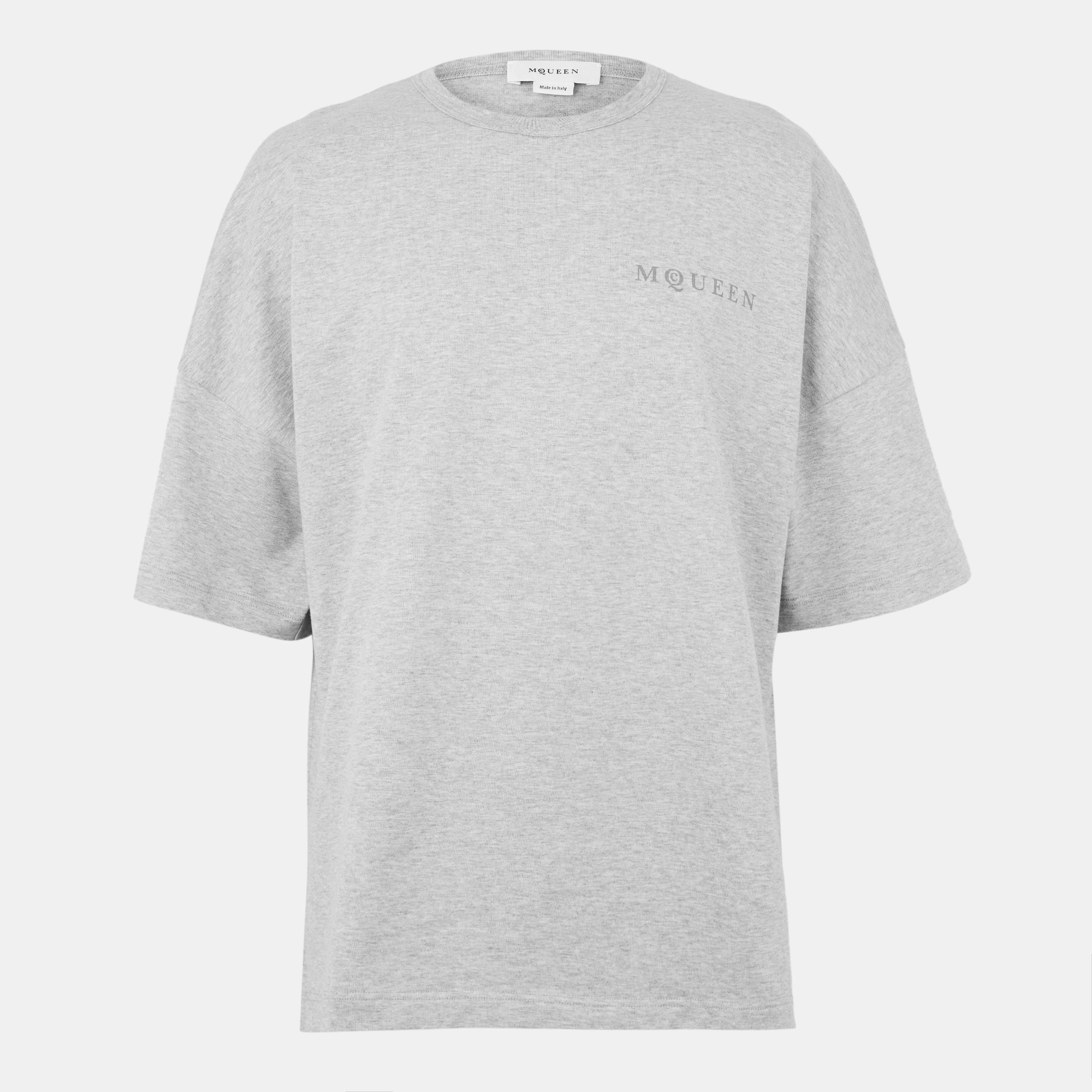 Alexander McQueen | Men's Cotton Oversized T-Shirt | Cruise Fashion
