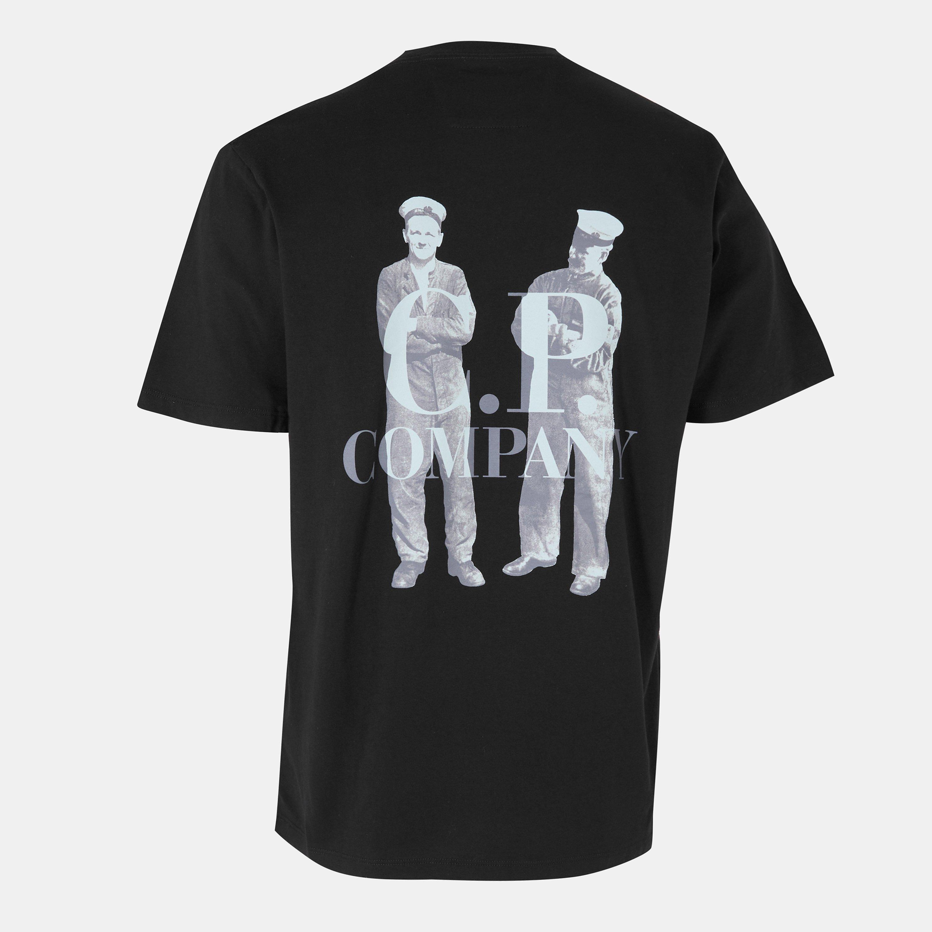 Black 999 - CP Company - Sailor T-Shirt - 2