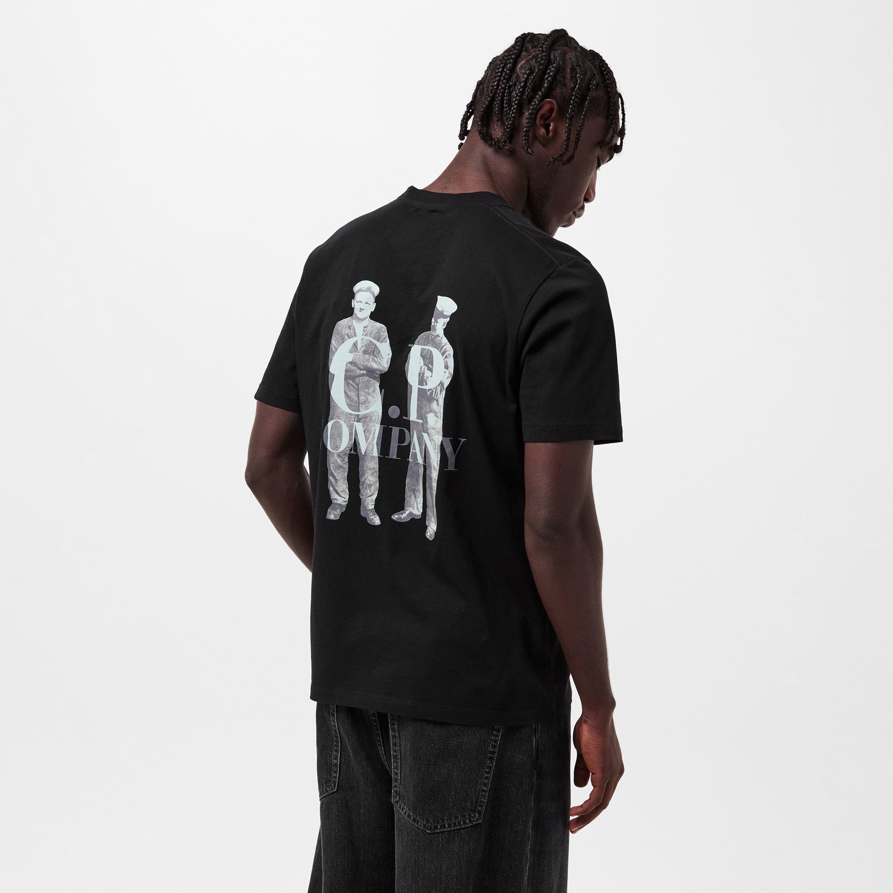 Black 999 - CP Company - Sailor T-Shirt - 4