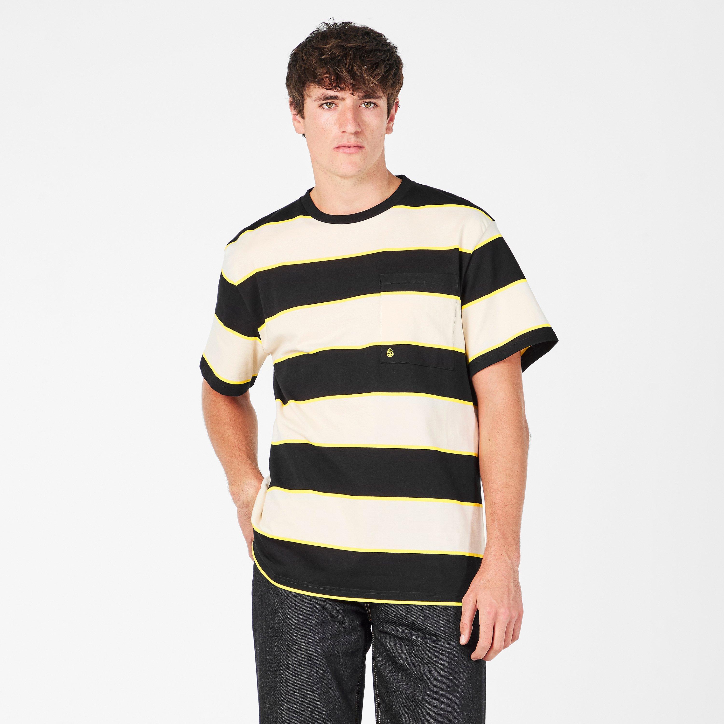 Cream/Blk - Alexander McQueen - Men's Regular Fit T-Shirt - 3