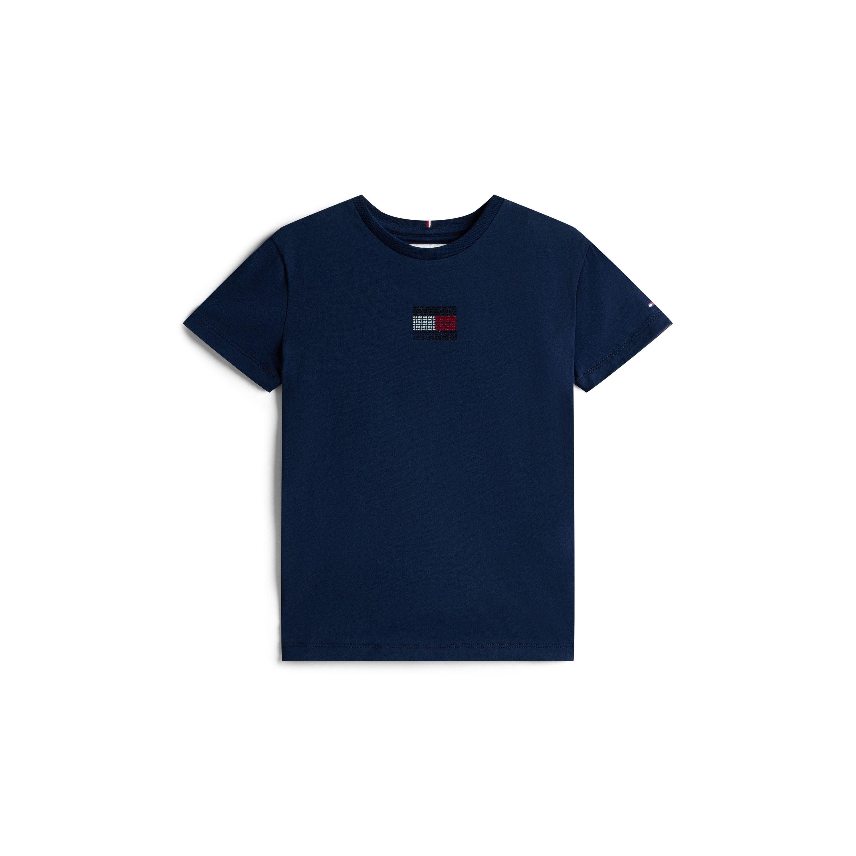 Night Navy C1G - Tommy Hilfiger - Kids' Diamante T-Shirt - 1
