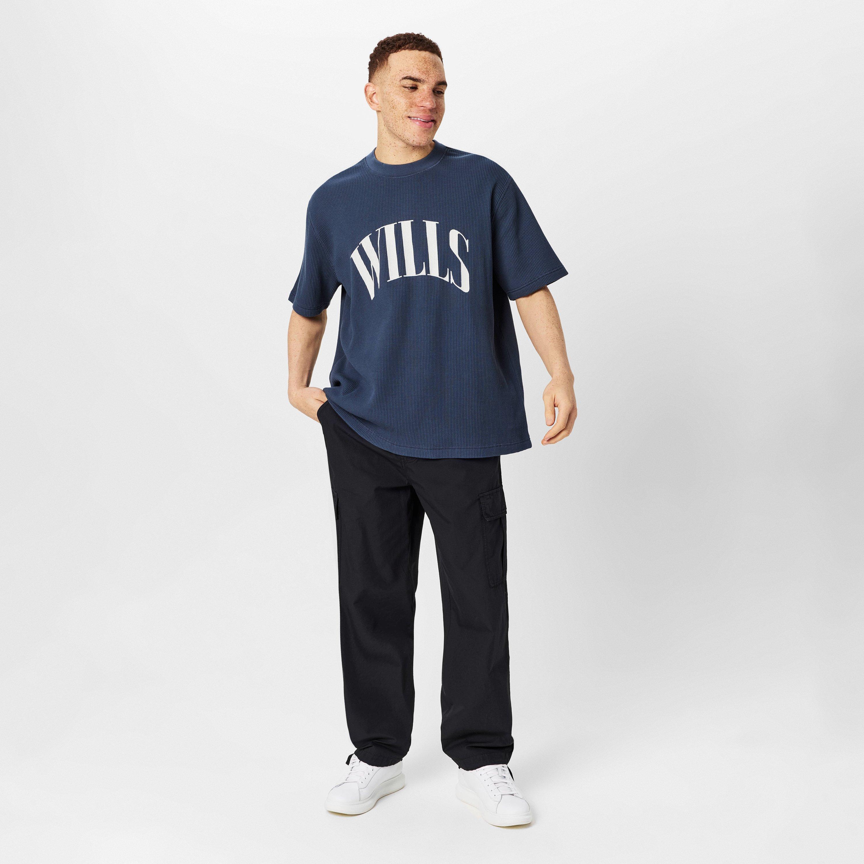 Night Sky - Jack Wills - JW Waffle Graphic Regular Fit T-Shirt - 4