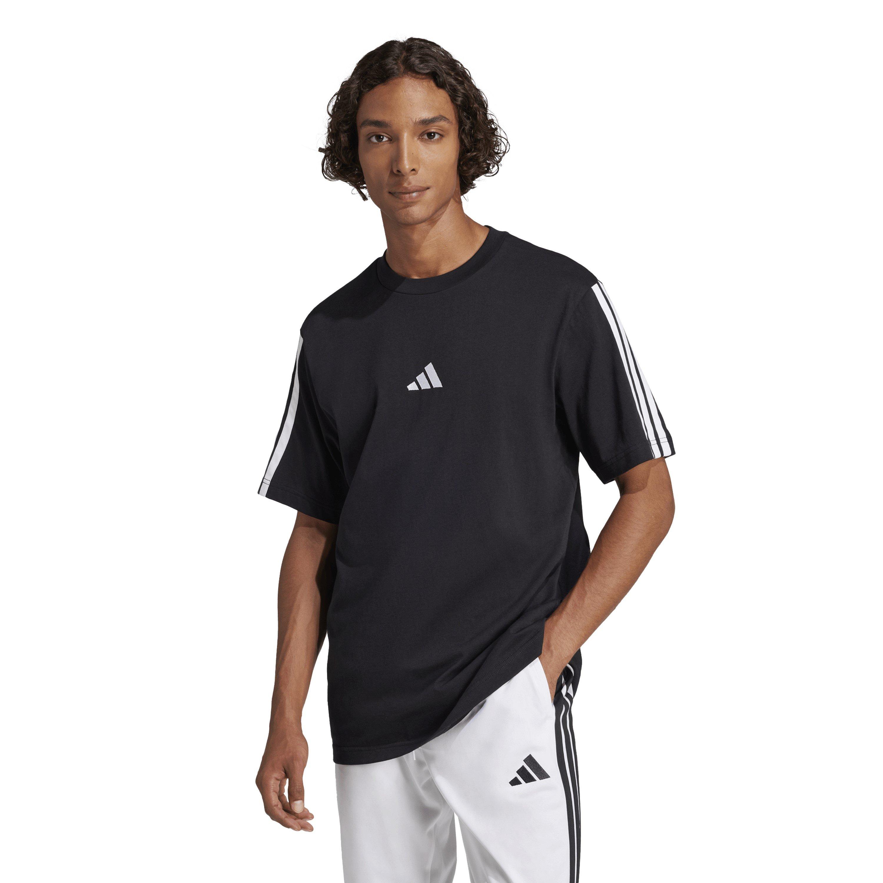 Black/White - adidas - Regular Fit T-Shirt - 2