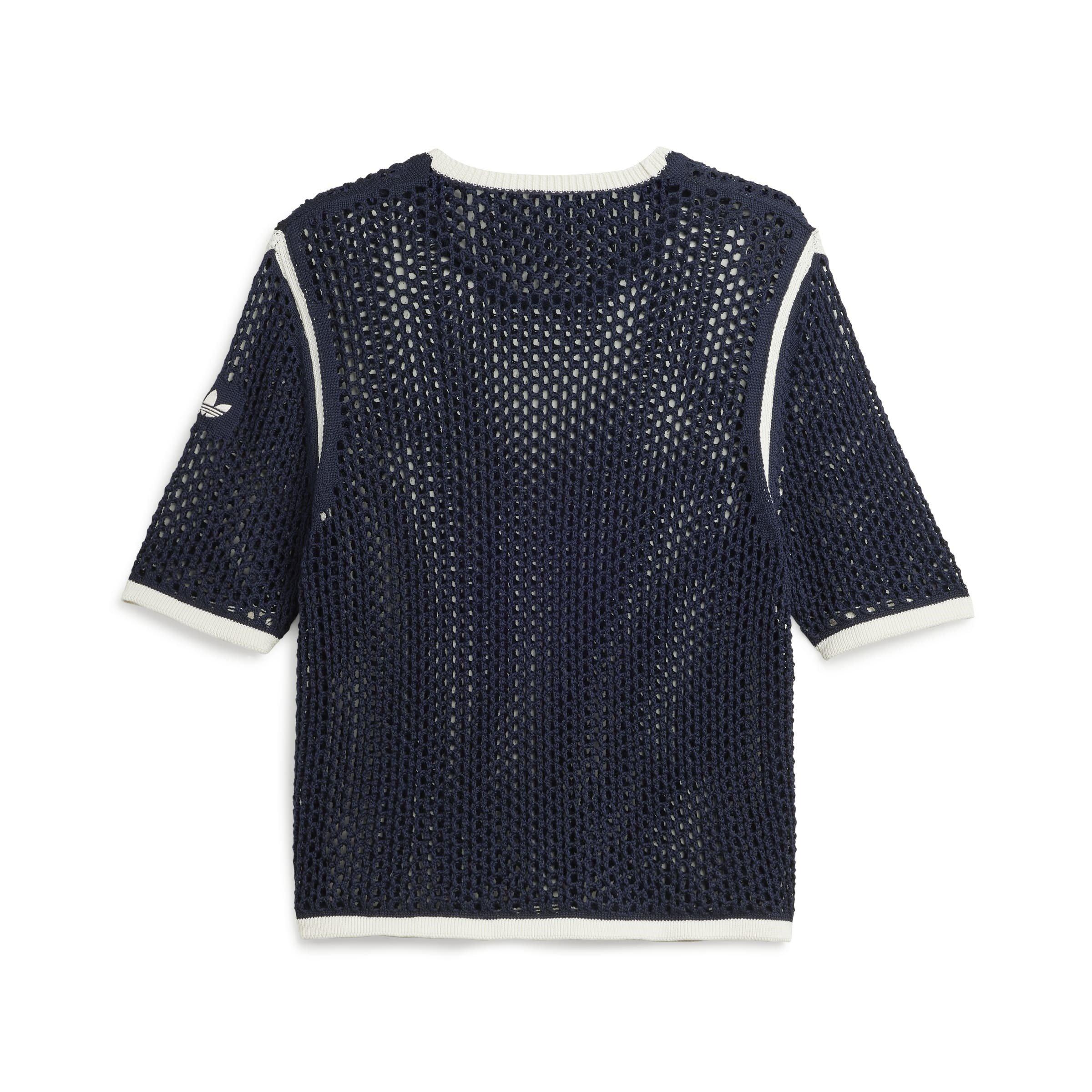 Night Navy - adidas Originals - By Wales Bonner Knit T-Shirt - 2