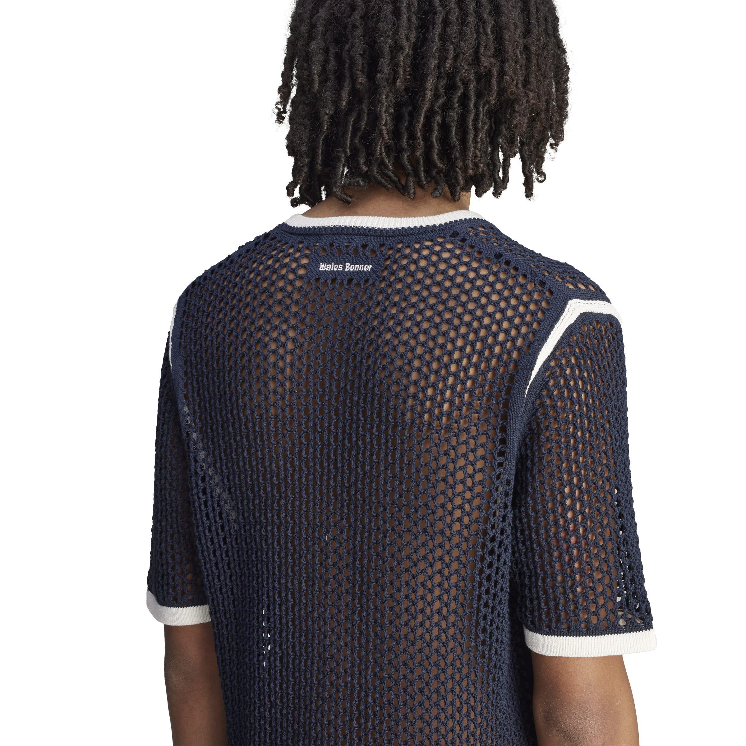 Night Navy - adidas Originals - By Wales Bonner Knit T-Shirt - 8