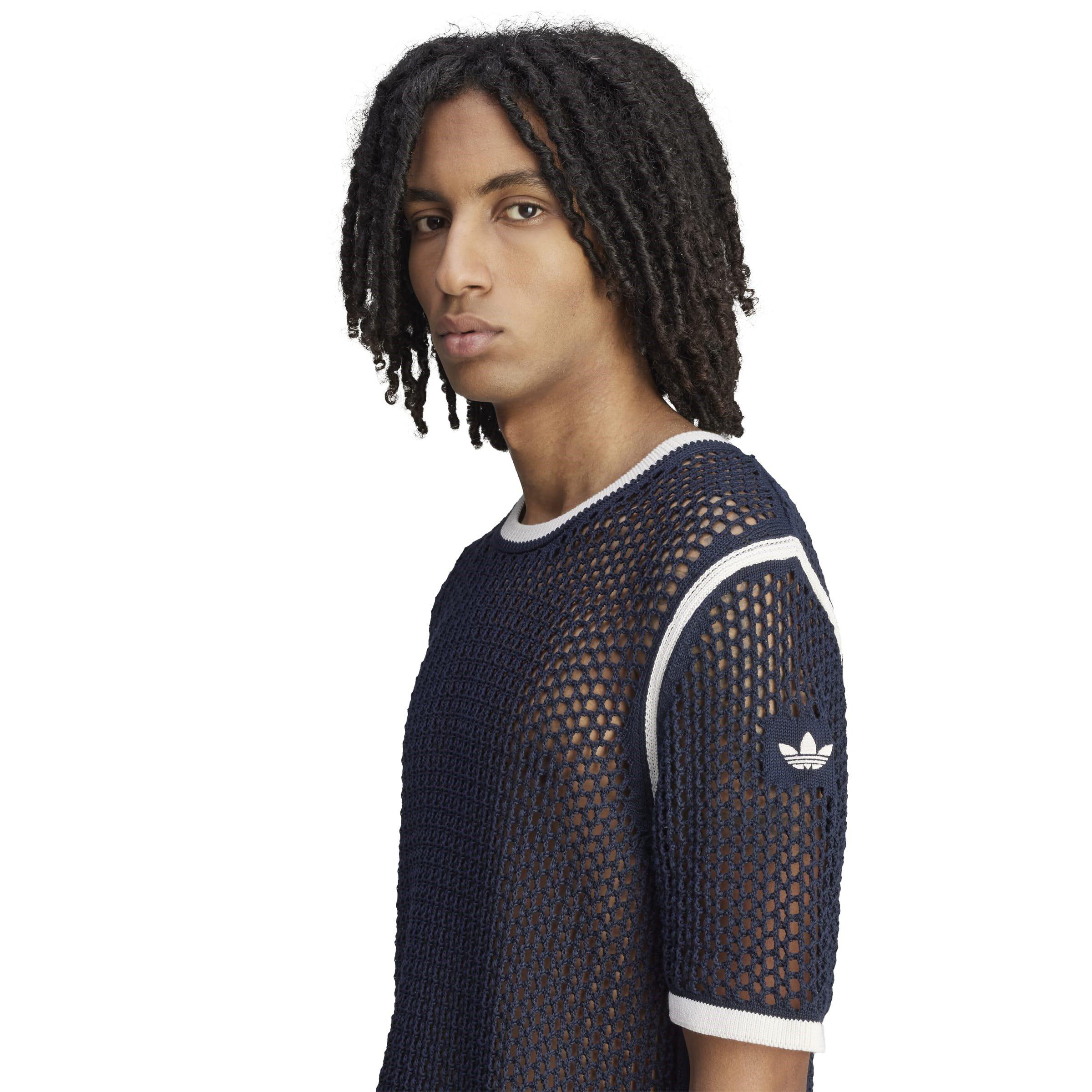 Night Navy - adidas Originals - By Wales Bonner Knit T-Shirt - 9