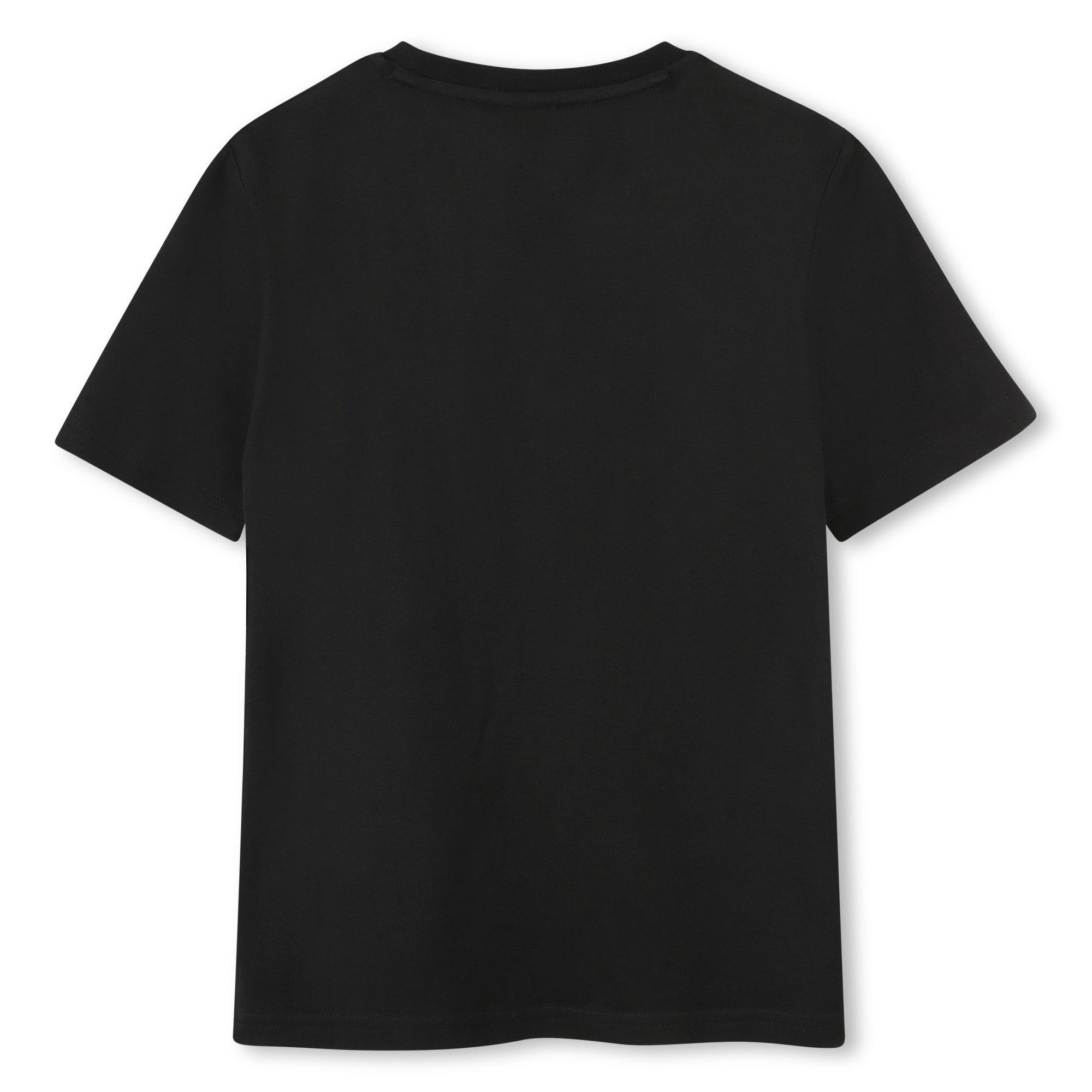 Black 09B - Boss - Kids Palm Logo T-Shirt, Logo Design - 2