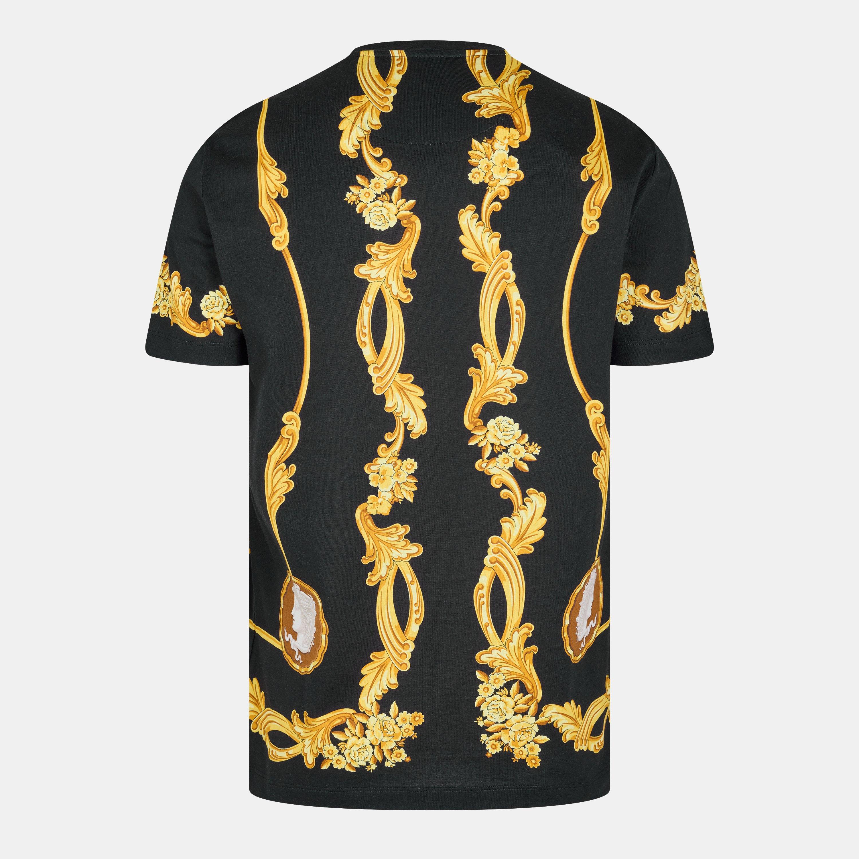 Versace Medusa Cameo Print T-Shirt | Cruise Fashion