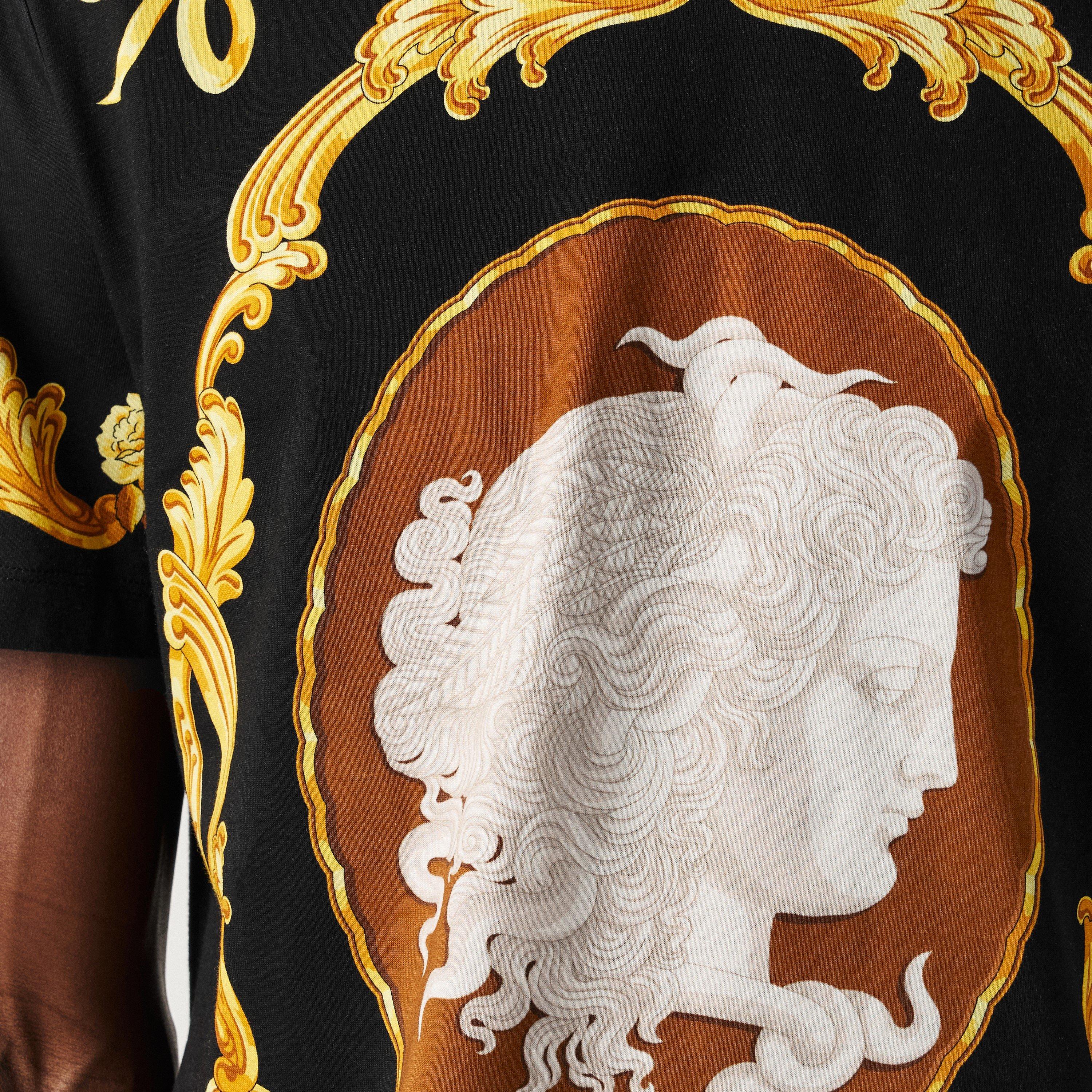 Multi - Versace - Medusa Cameo Print T-Shirt - 5