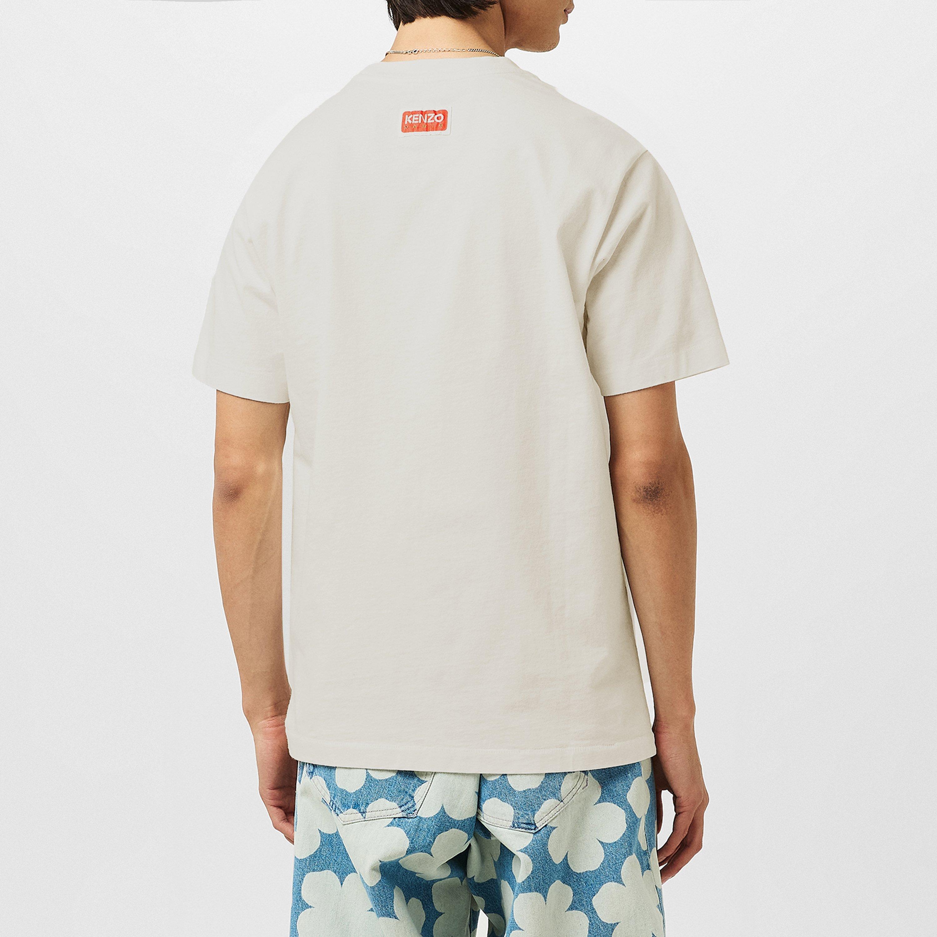 Green - Kenzo - Men's Pocket Relax Oversized T-Shirt - 4