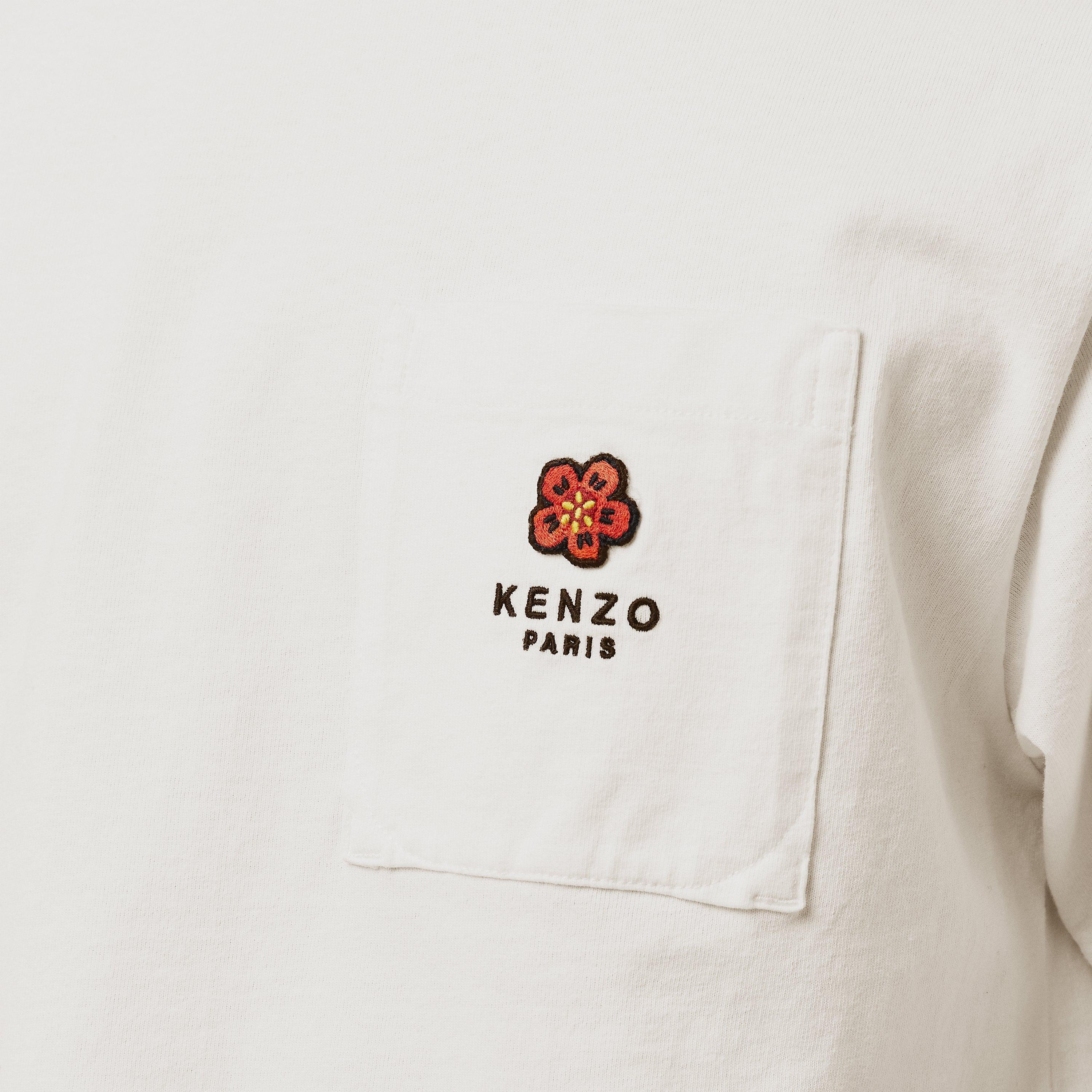 Green - Kenzo - Men's Pocket Relax Oversized T-Shirt - 5