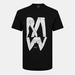 G Star Raw Denim Illustration T-Shirt