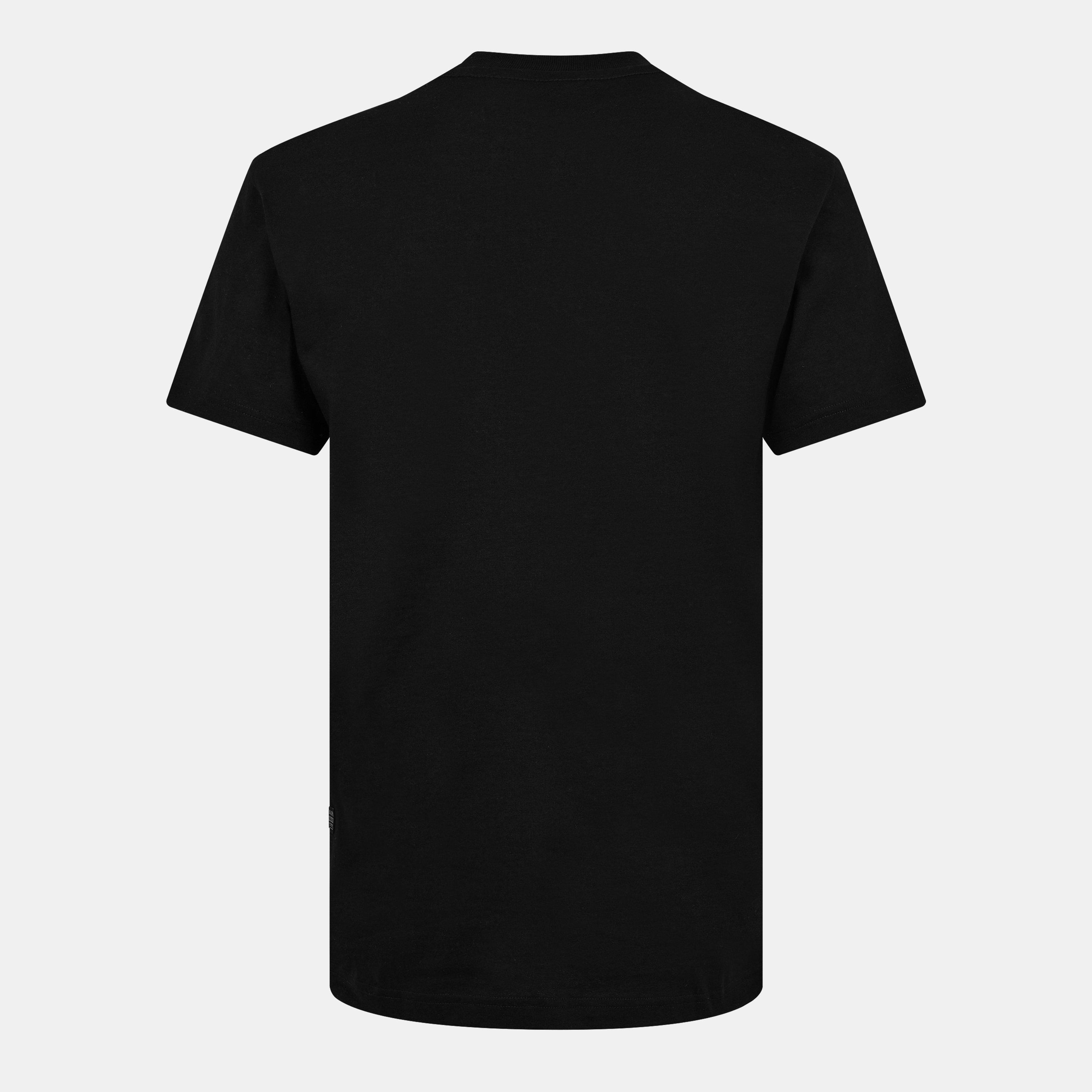 Dk Black - G Star - Raw Denim Illustration T-Shirt - 2