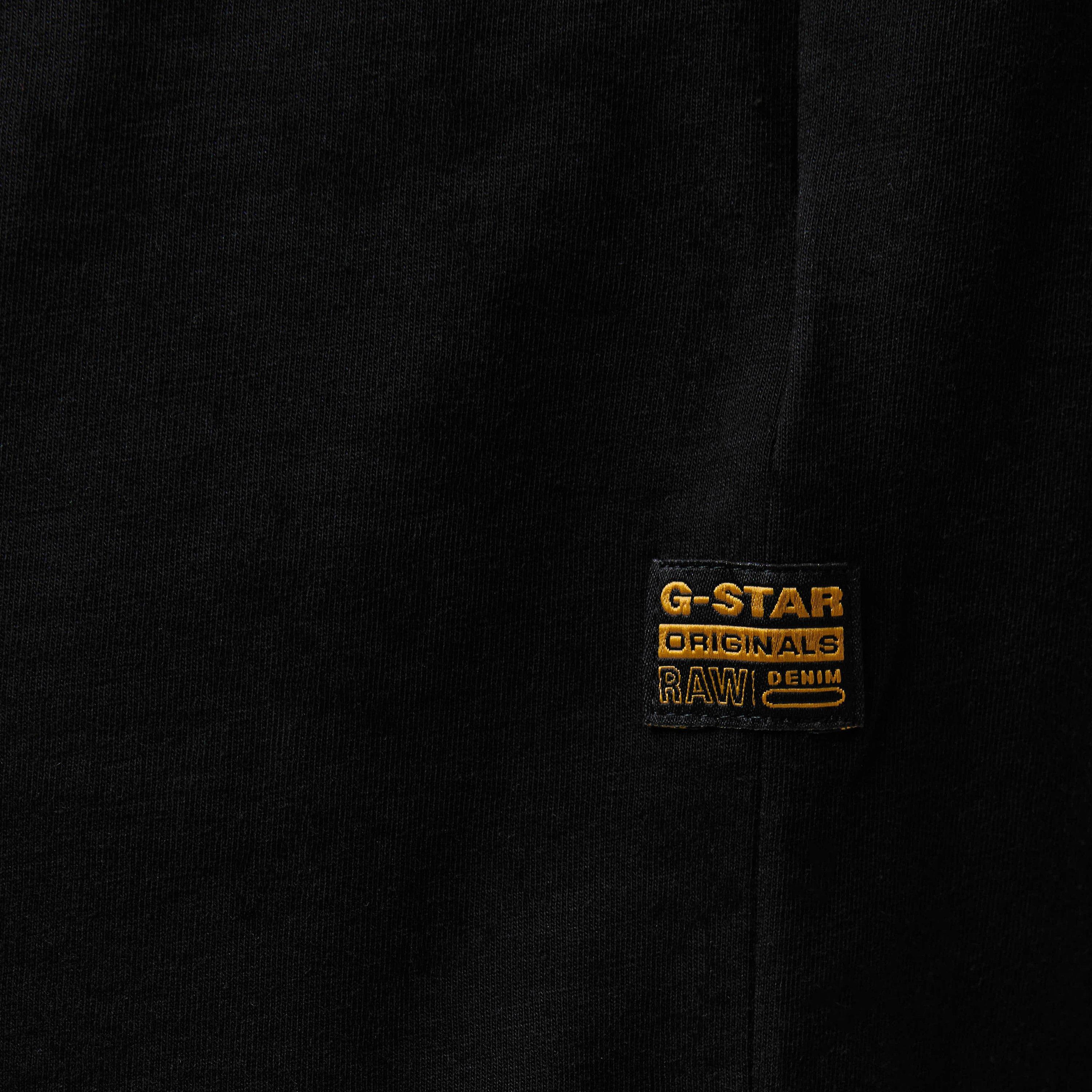 Dk Black - G Star - Raw Denim Illustration T-Shirt - 5