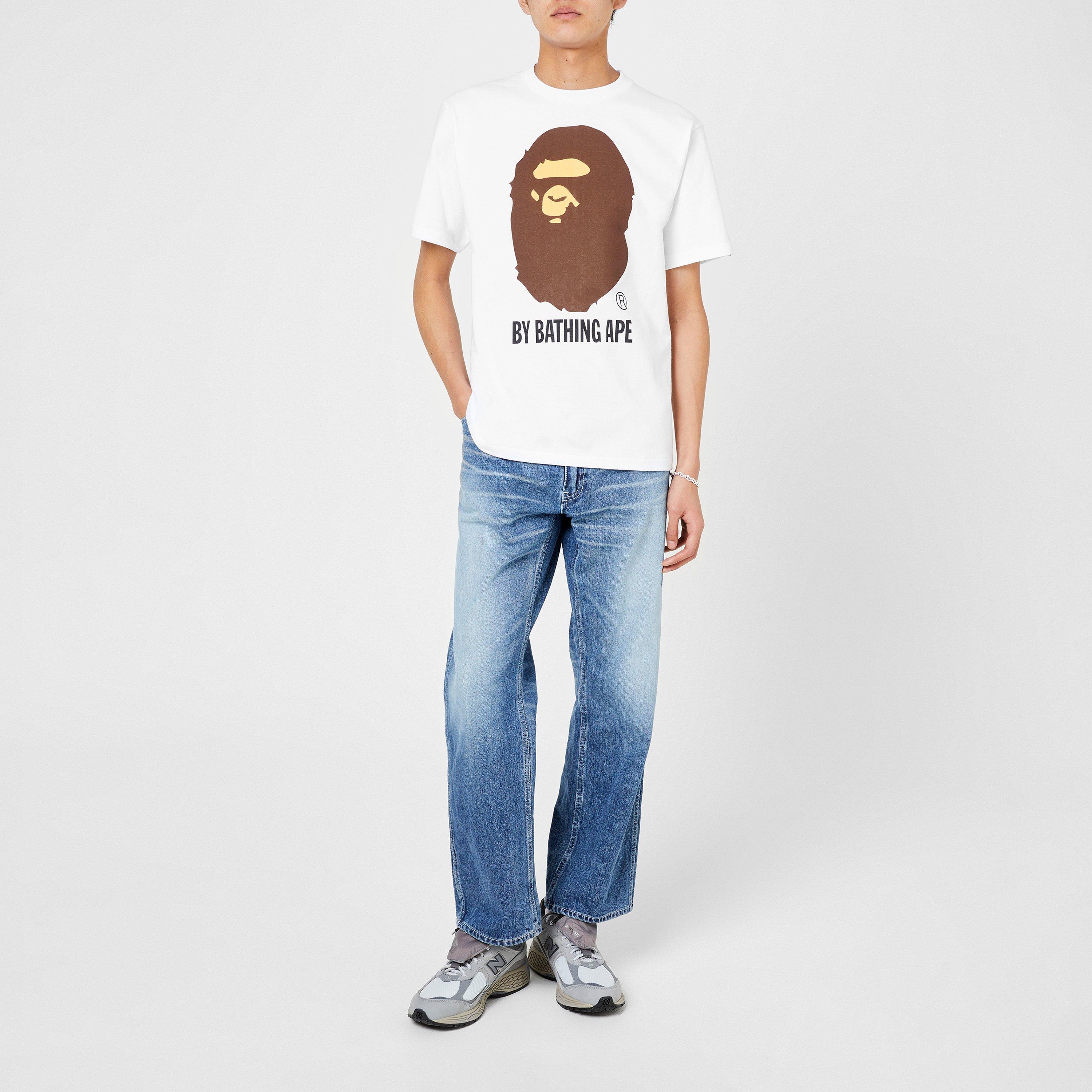 White WHT - A Bathing Ape - Ape T Shirt - 4
