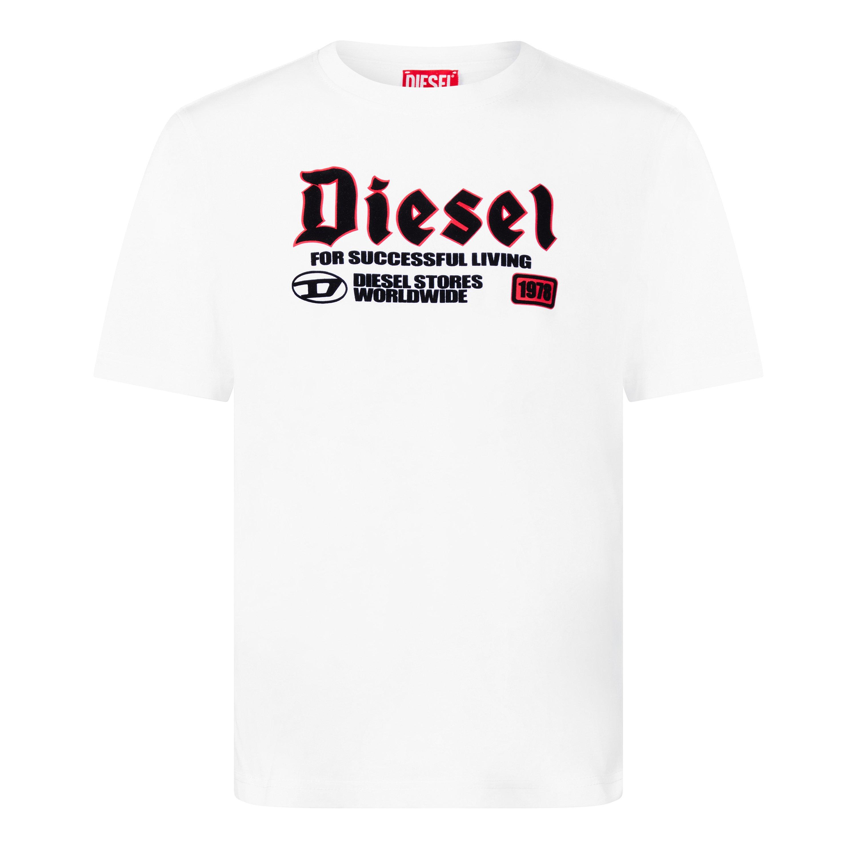 Bright White - Diesel - Men's T-Adjust-K1 T-Shirt - 1