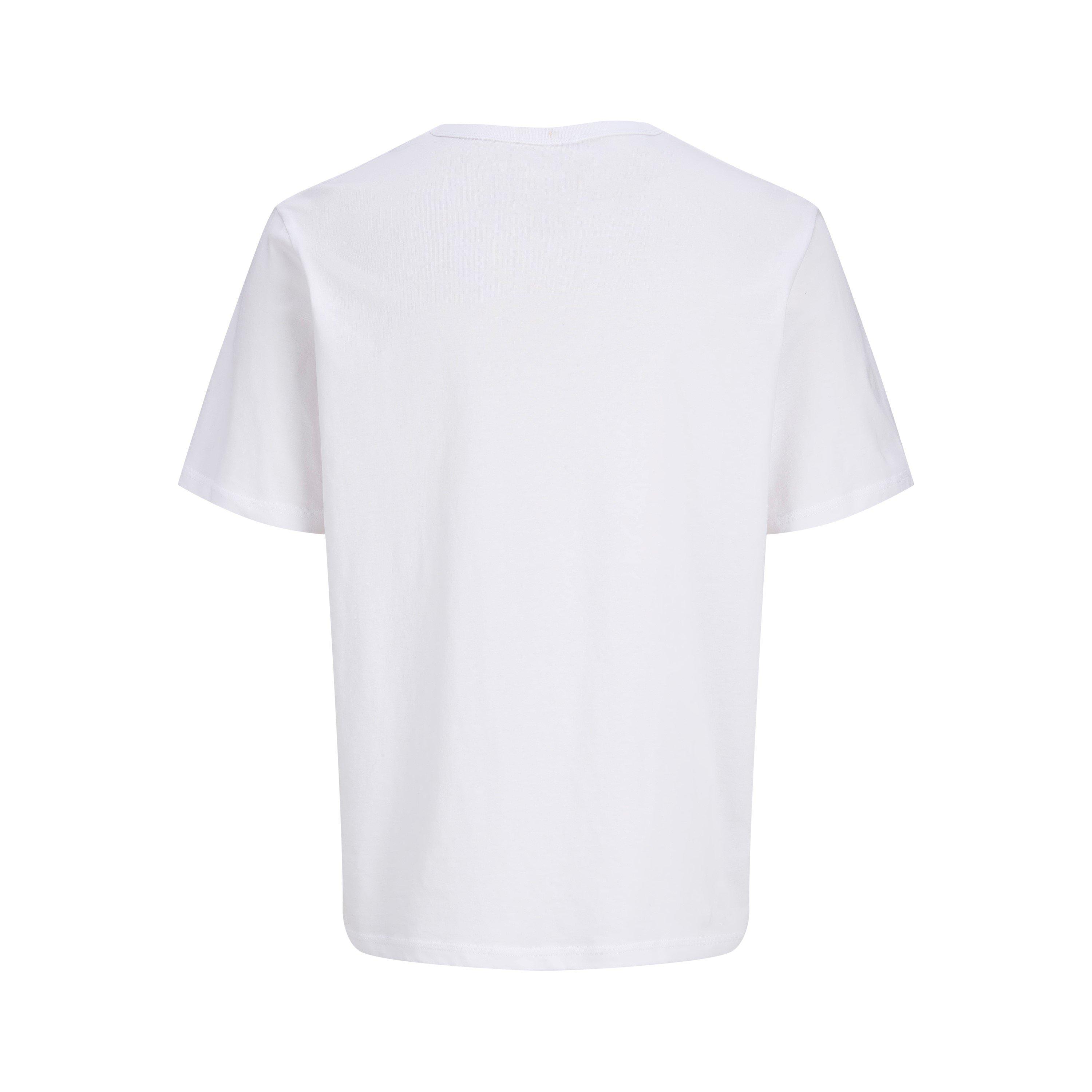 Helder Wit - Jack and Jones - Men's T-Shirt - 3