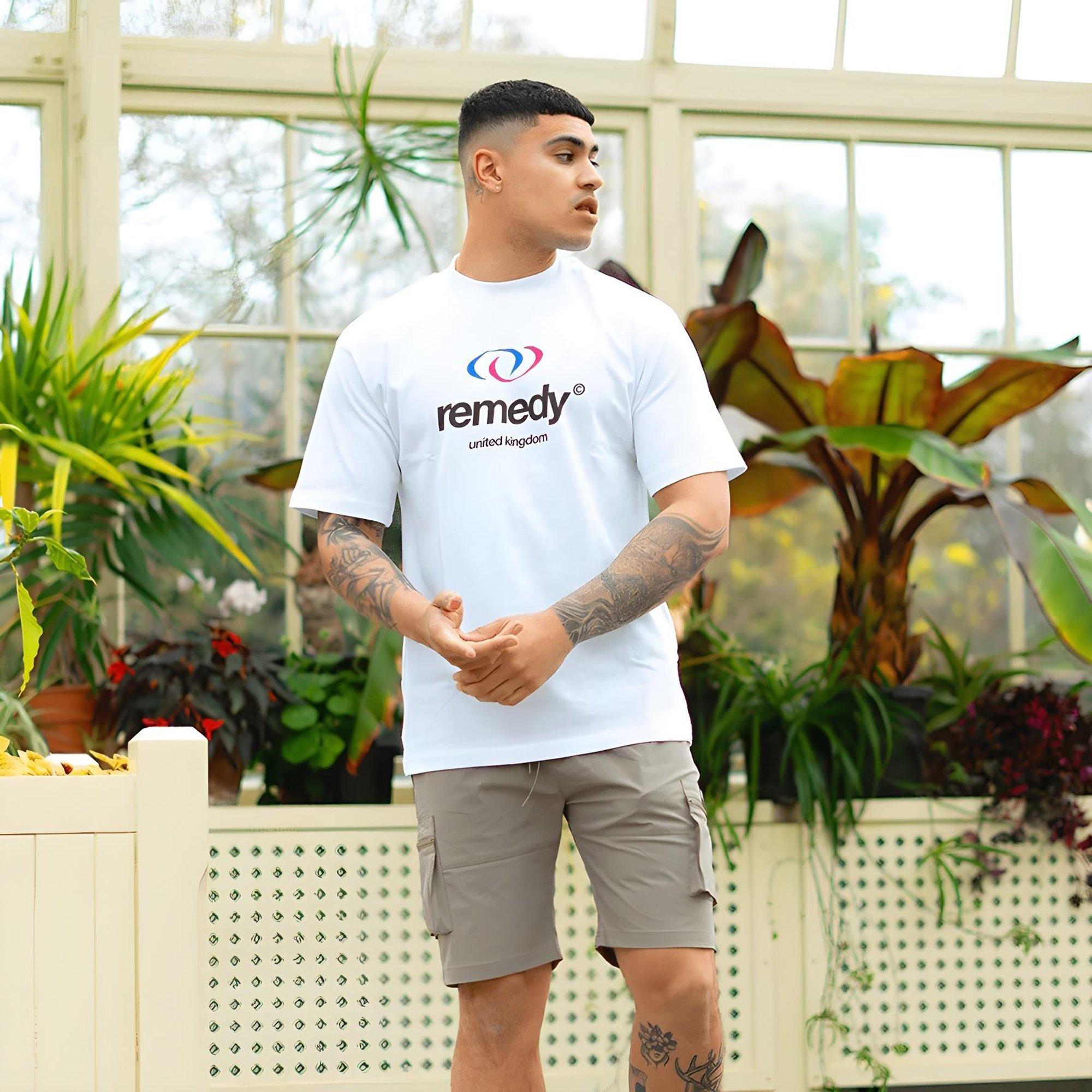 White - RMDY - RMDY Baskin Graphic T-Shirt White - 2