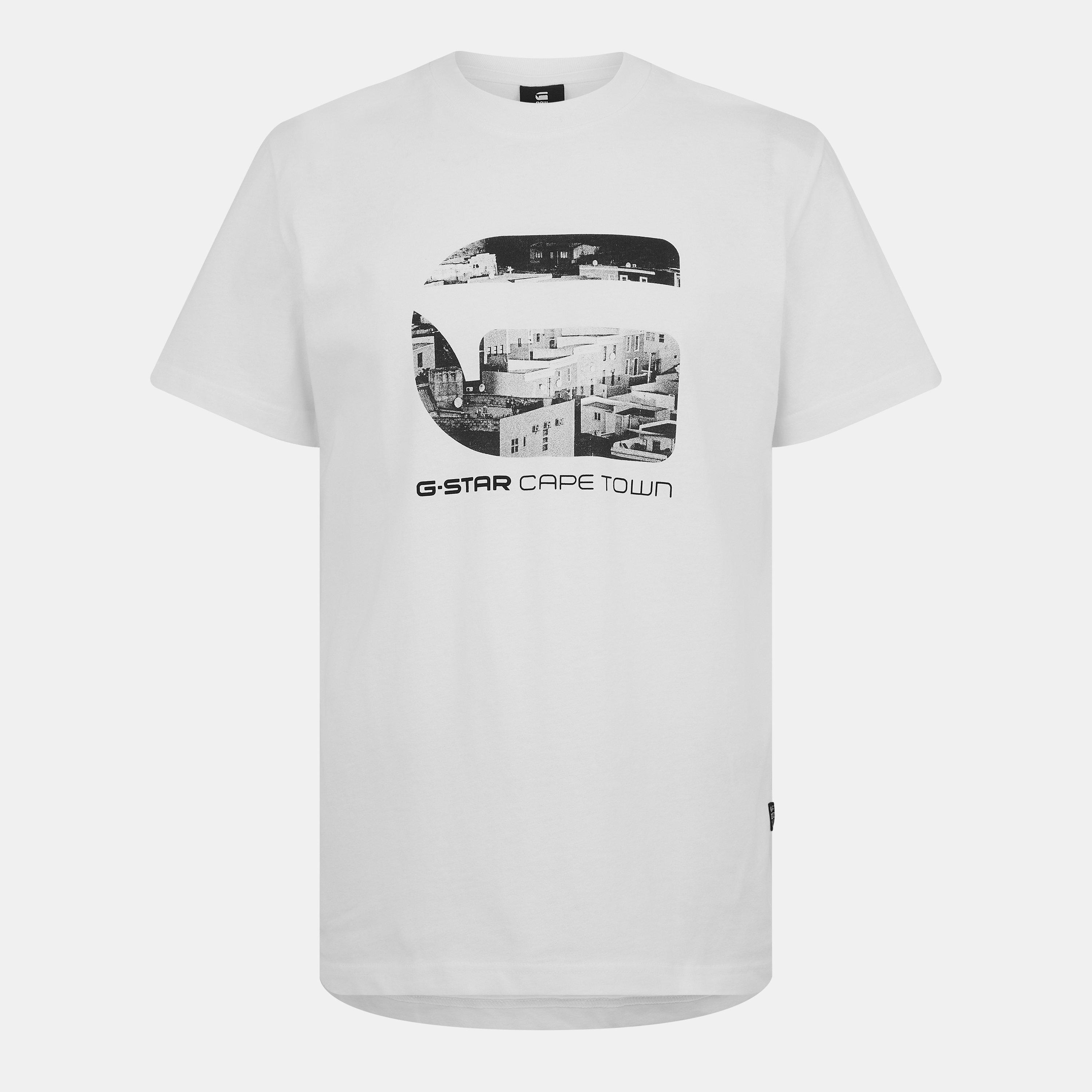 G Star Men's Cape Town T-Shirt - White - X Small