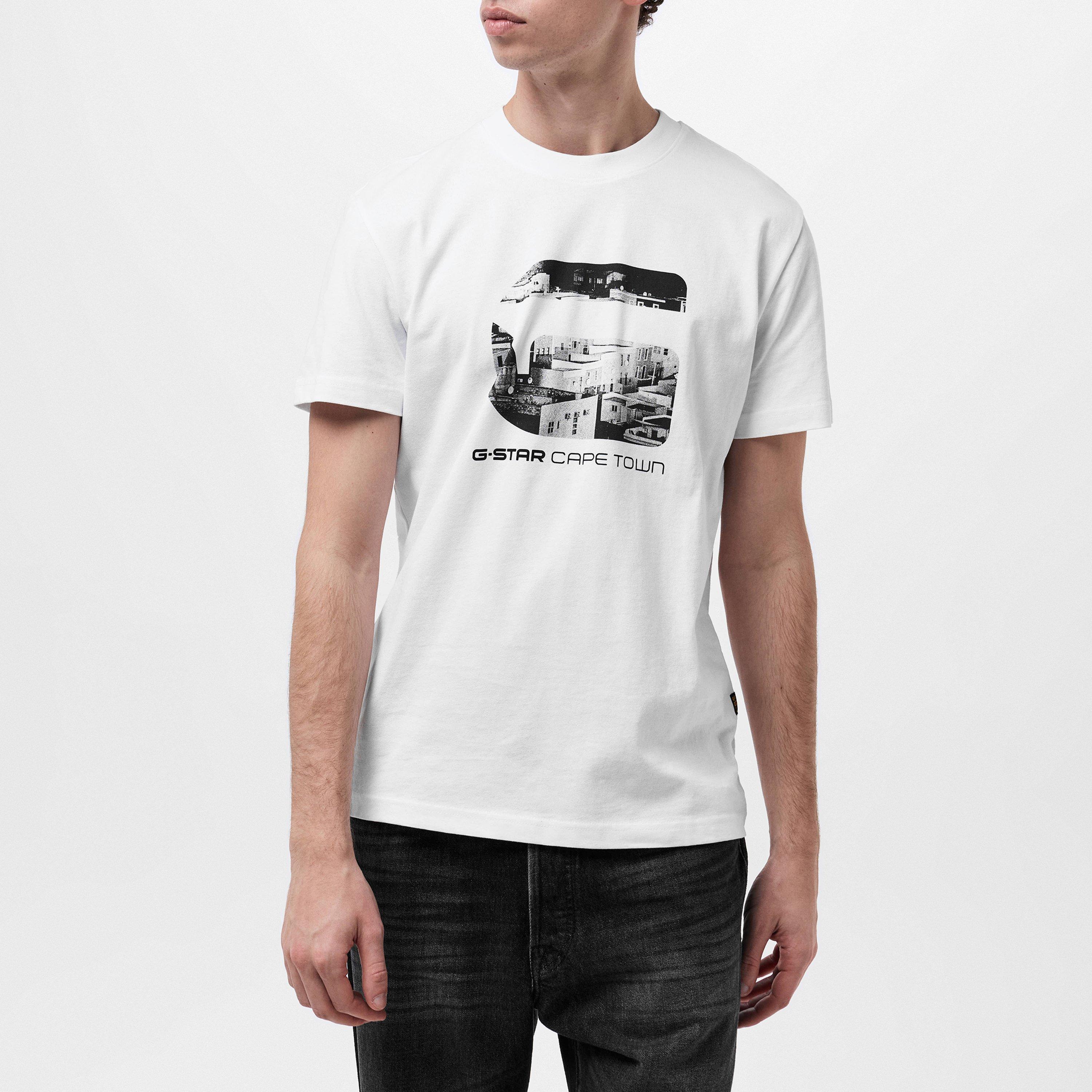 White - G Star - Cape Town T-Shirt - 3