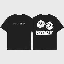 RMDY Dice Graphic T Shirt Black