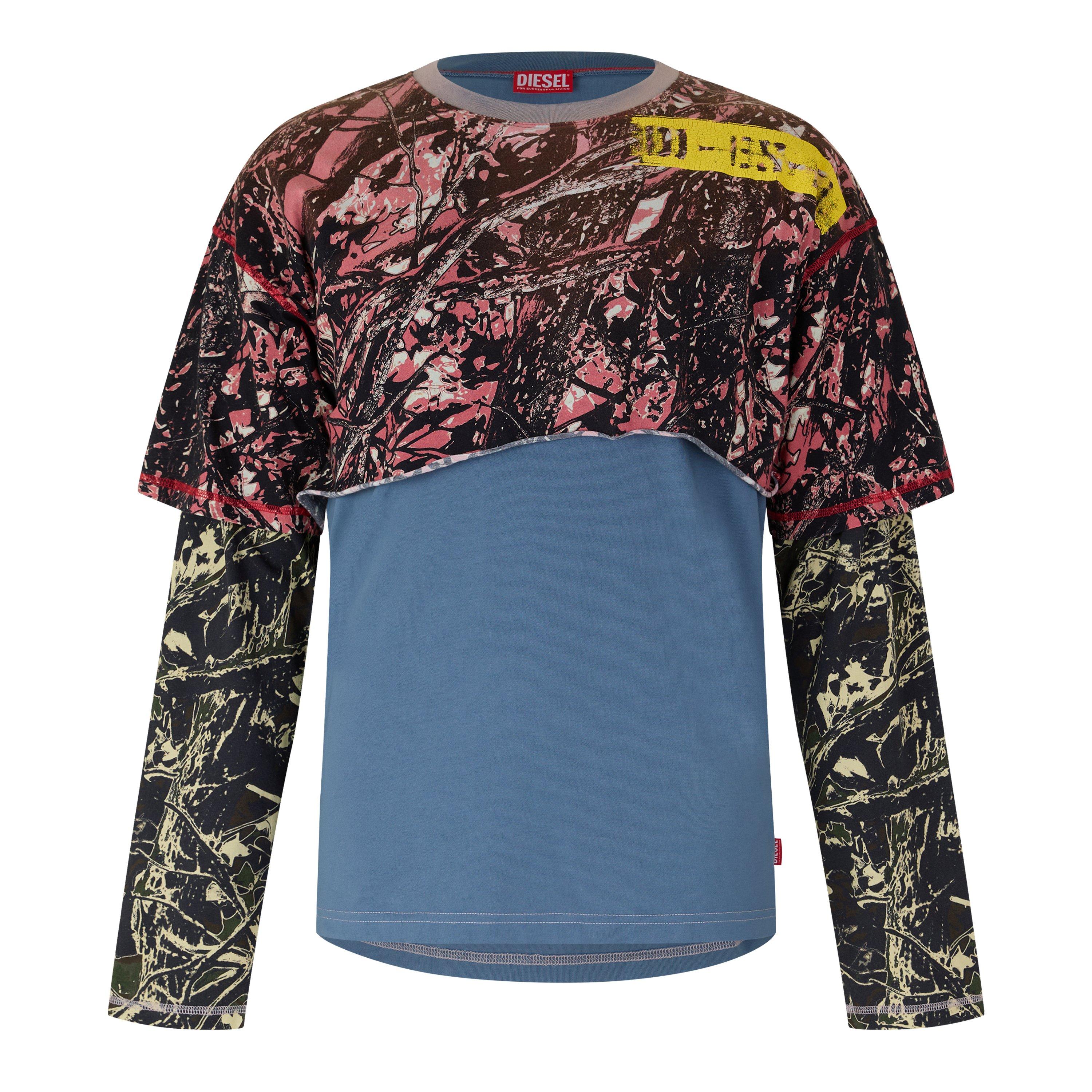 Multi - Diesel - Men's T-Besh-Camou T-Shirt - 1