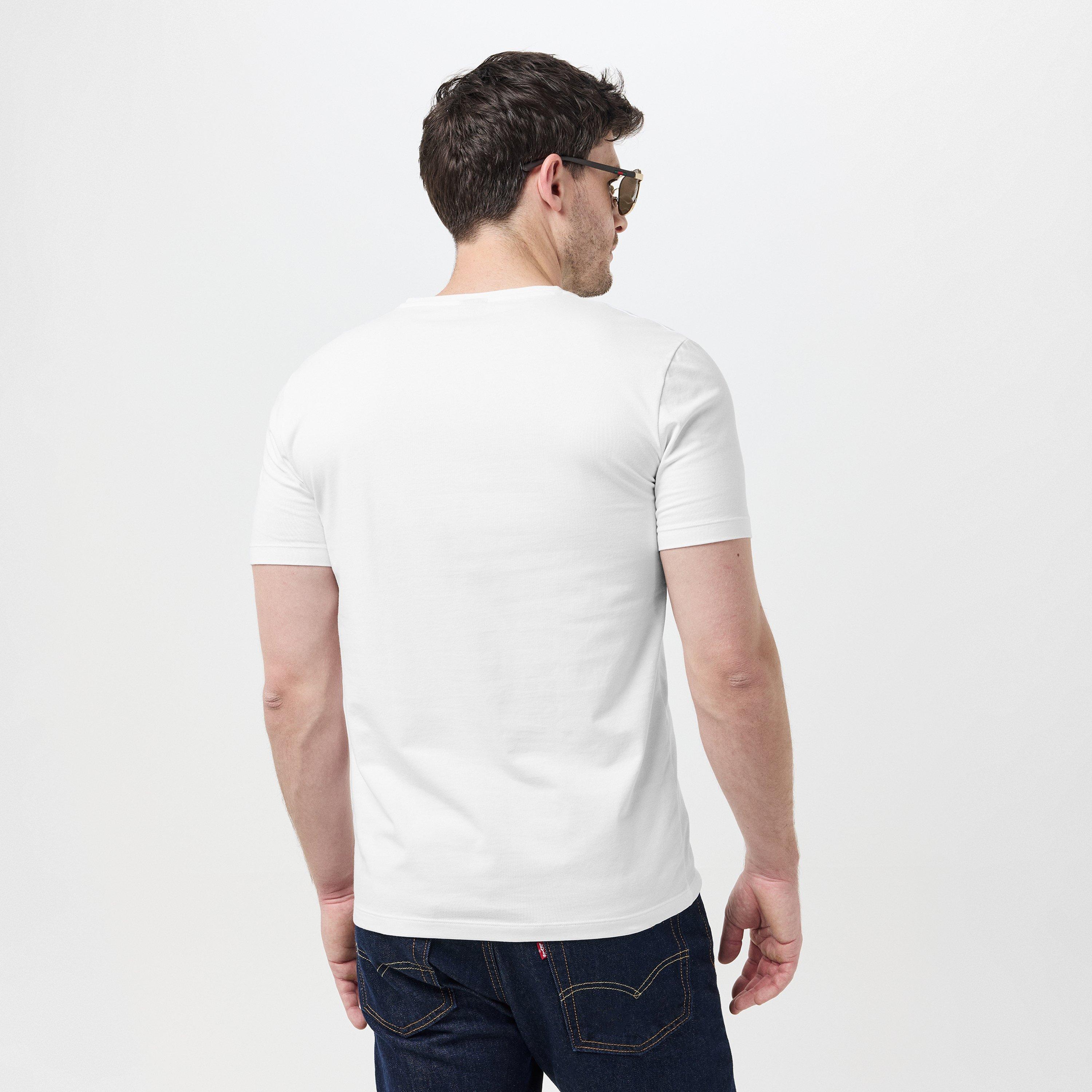 White - Boss - Men's Spirit Regular Fit T-Shirt - 4