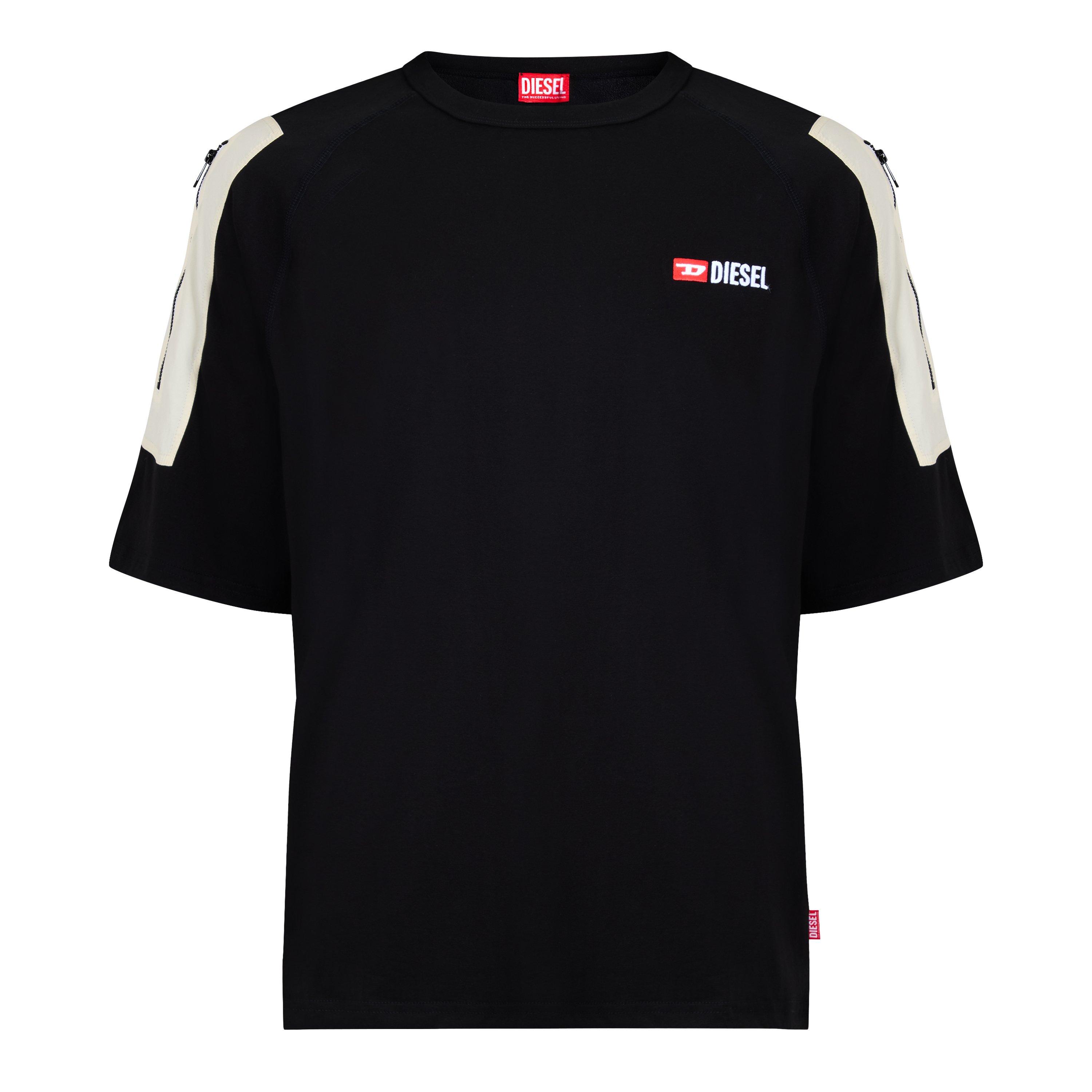 Black Black B - Diesel - Men's T-Fausty Maglietta T-Shirt - 1