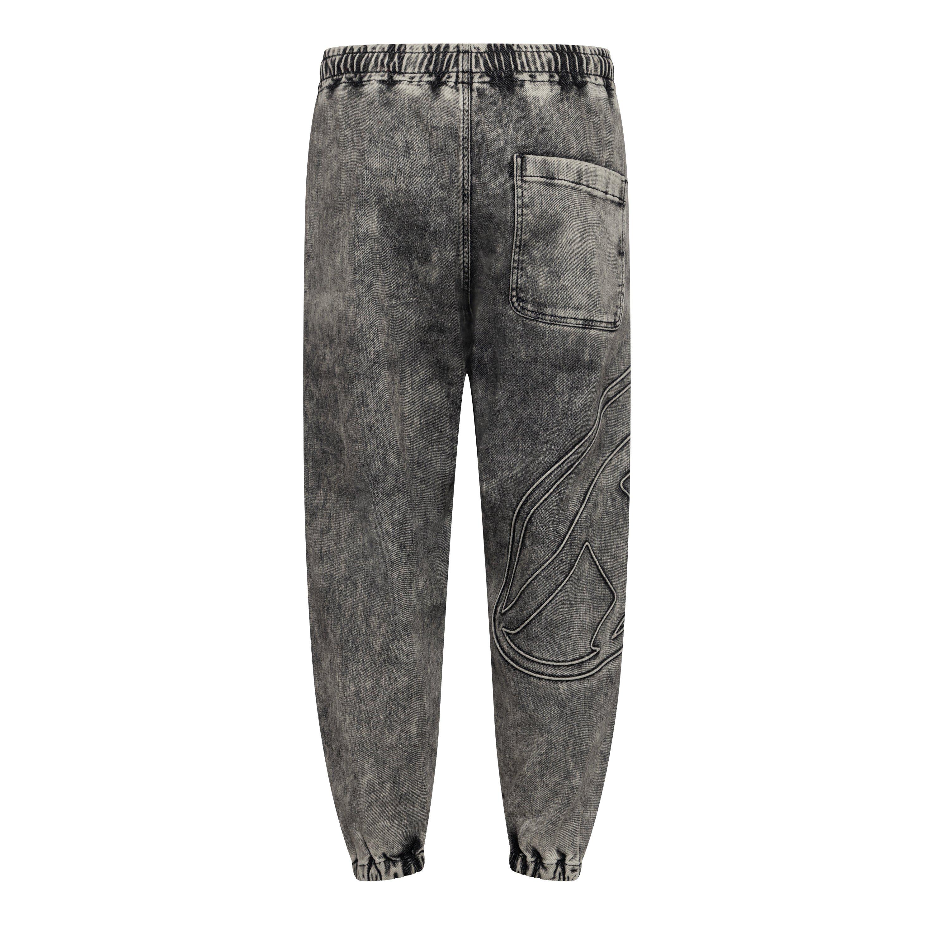 Black/Grey De - Diesel - Men's D-Pint-S-Track Slim Fit Joggers - 2