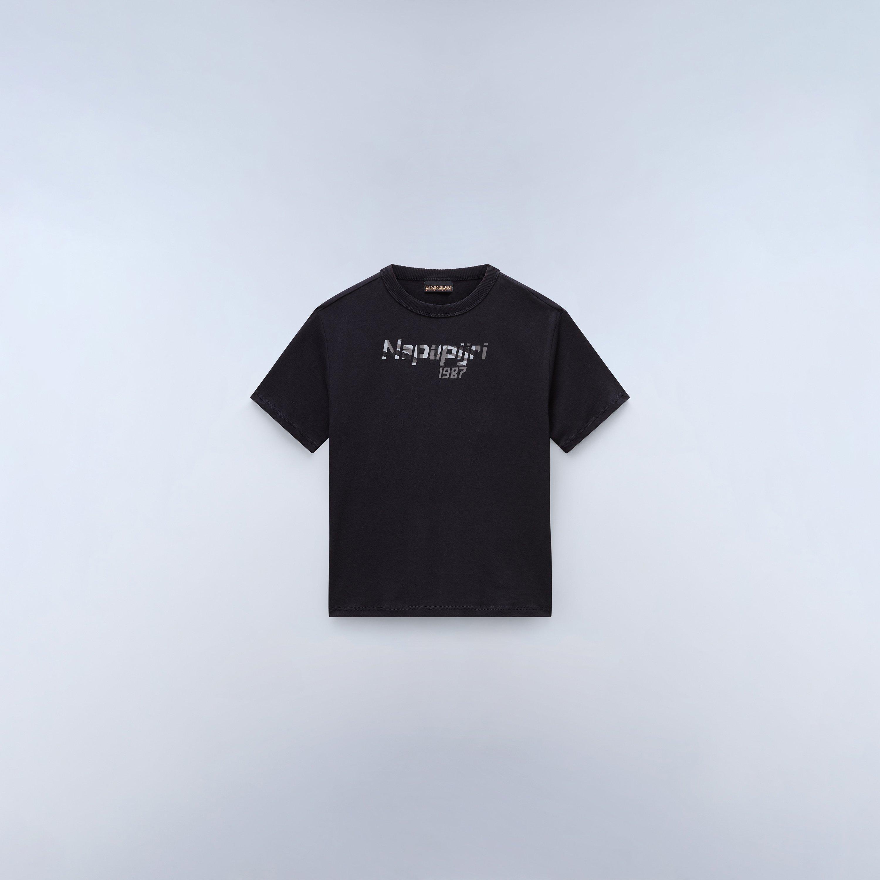 Black Beaut 941 - Napapijri - Primiero Shot Sleeve T-shirt Junior - 1