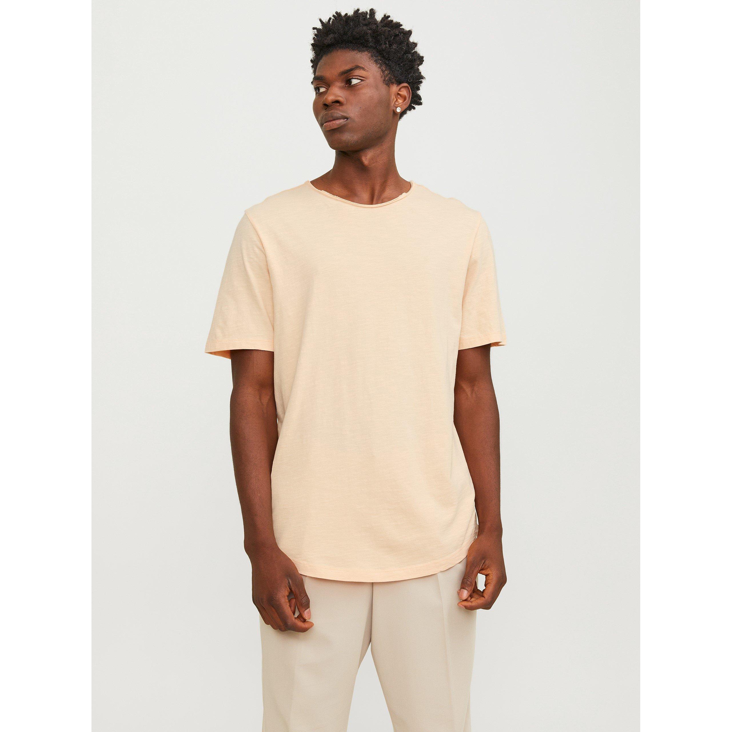 Apricot Ice - Jack and Jones - Men's JJ Short-Sleeve Regular Fit T-Shirt - 1