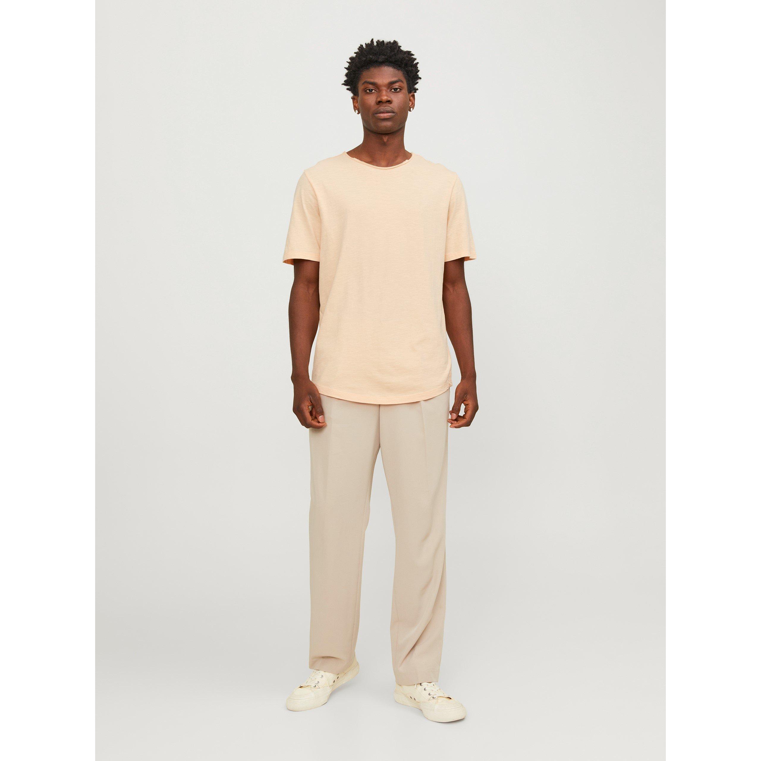 Apricot Ice - Jack and Jones - JJ Short-Sleeve Regular Fit T-Shirt - 2