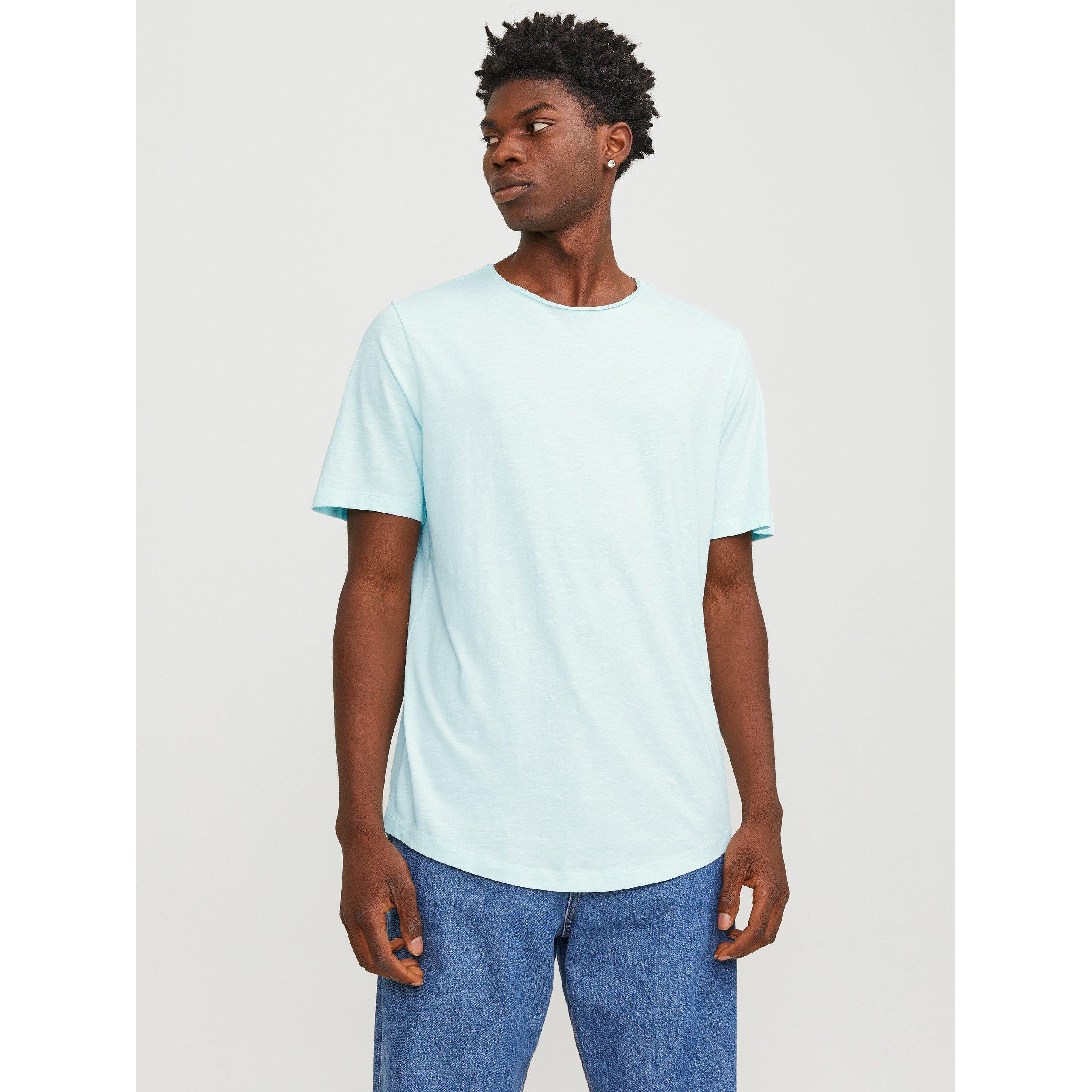Jack And Jones Men's Jj Short-Sleeve Regular Fit T-Shirt - Soothing Sea - L