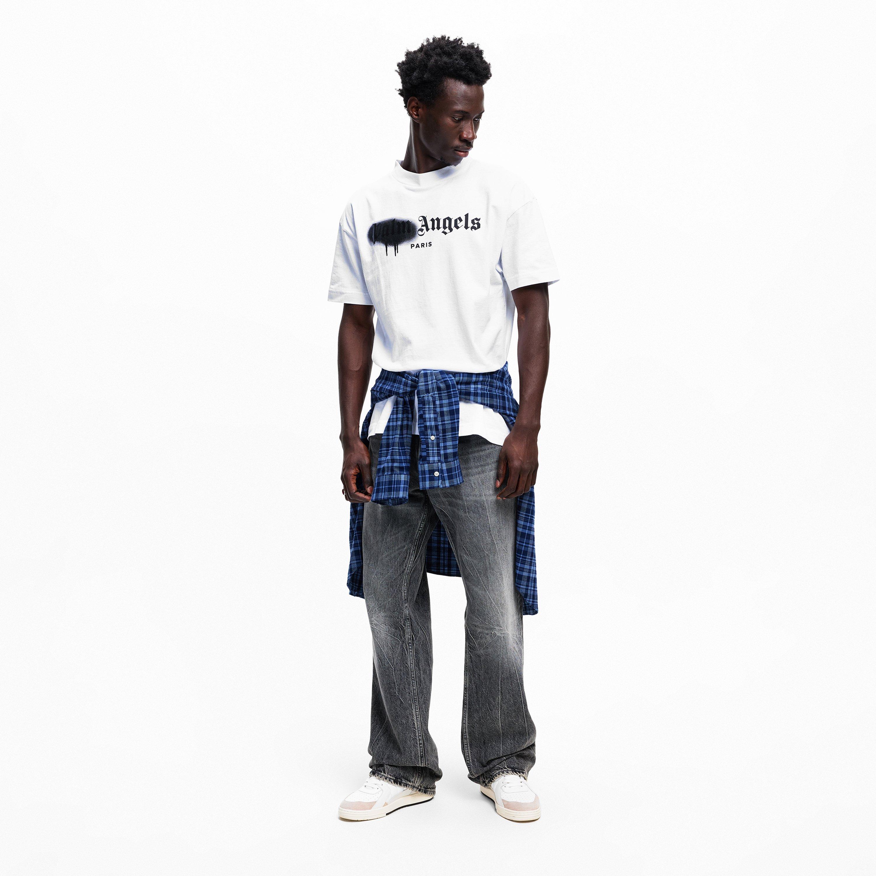 White Black - Palm Angels - Palm Paris Tee Sn99 - 6