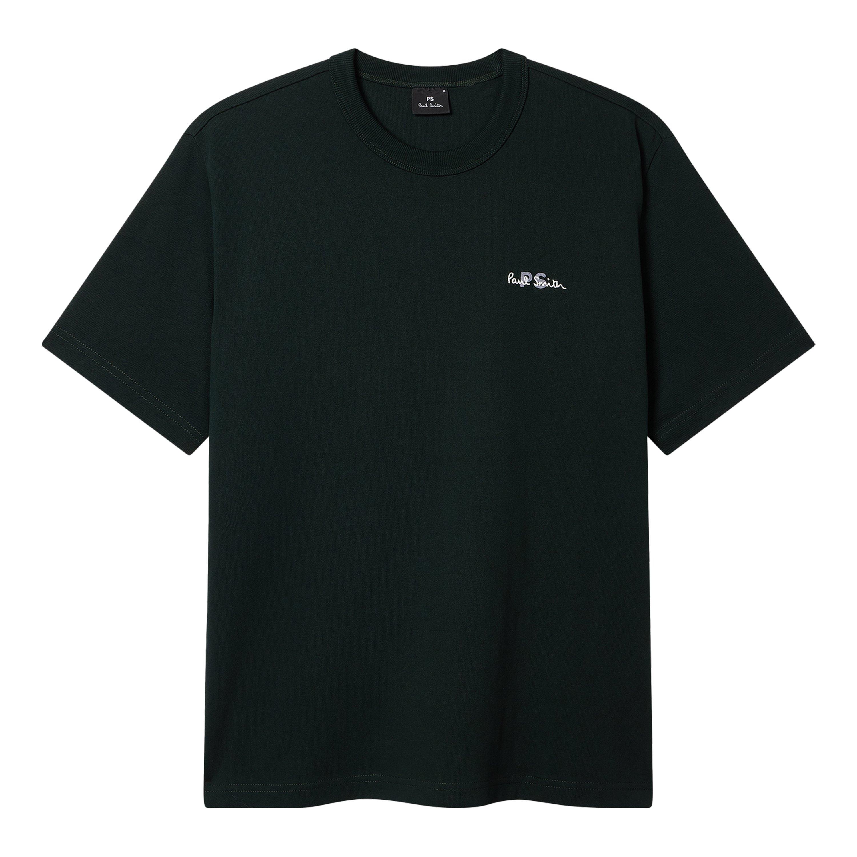 PS Paul Smith Drop Shoulder T-Shirt - Green 38 - M