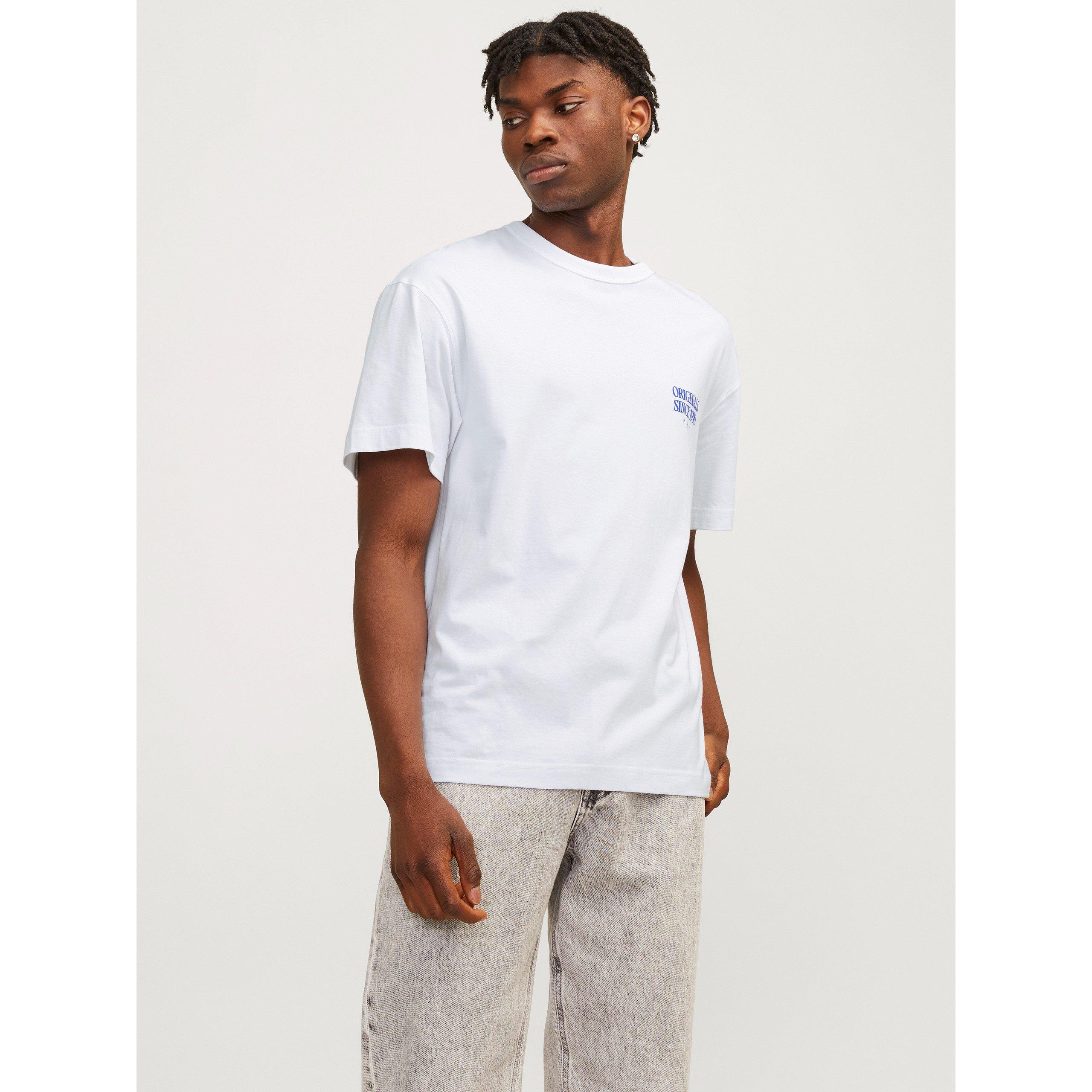 Helder Wit - Jack and Jones - Regular Fit Short-Sleeve T-Shirt - 2