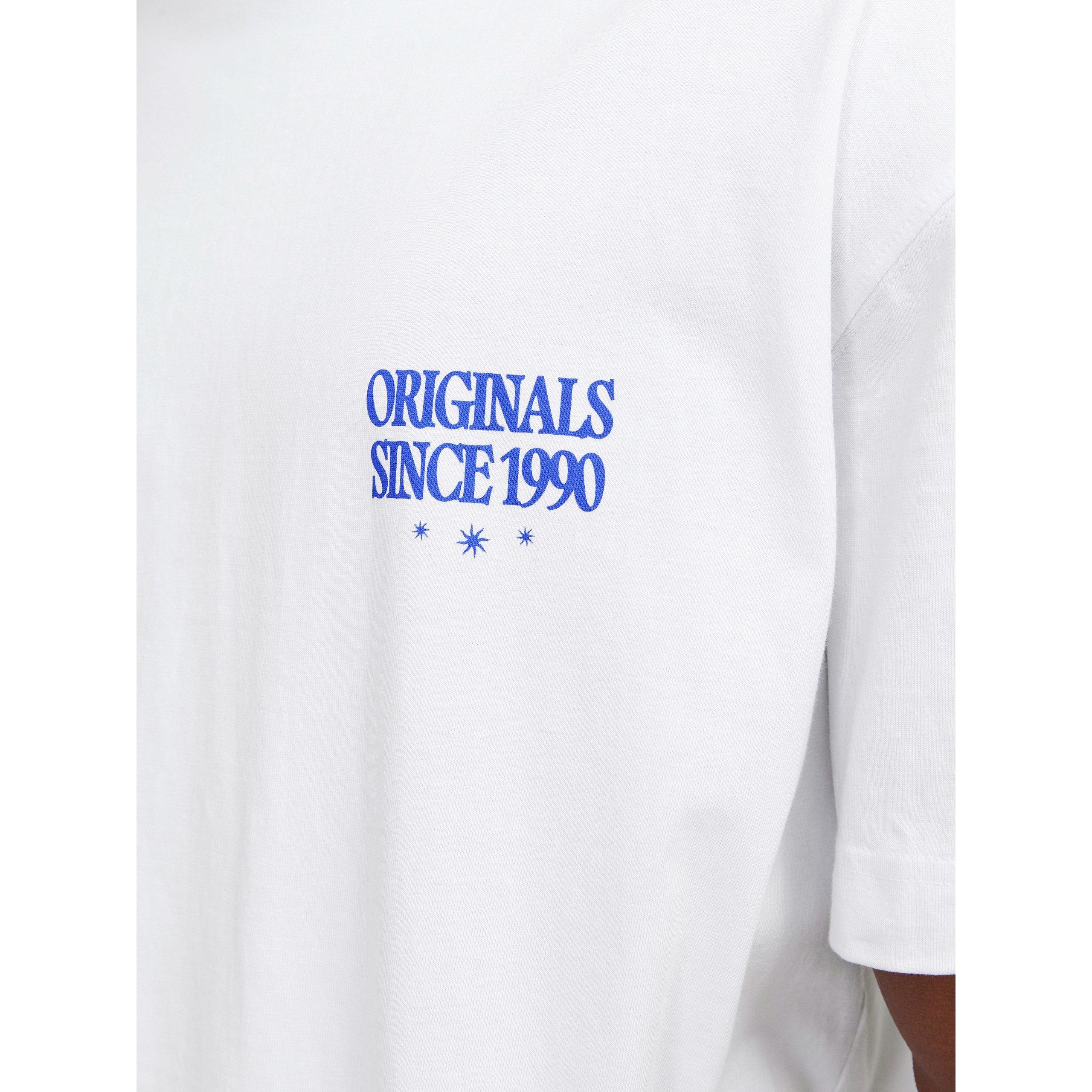 Helder Wit - Jack and Jones - Regular Fit Short-Sleeve T-Shirt - 5