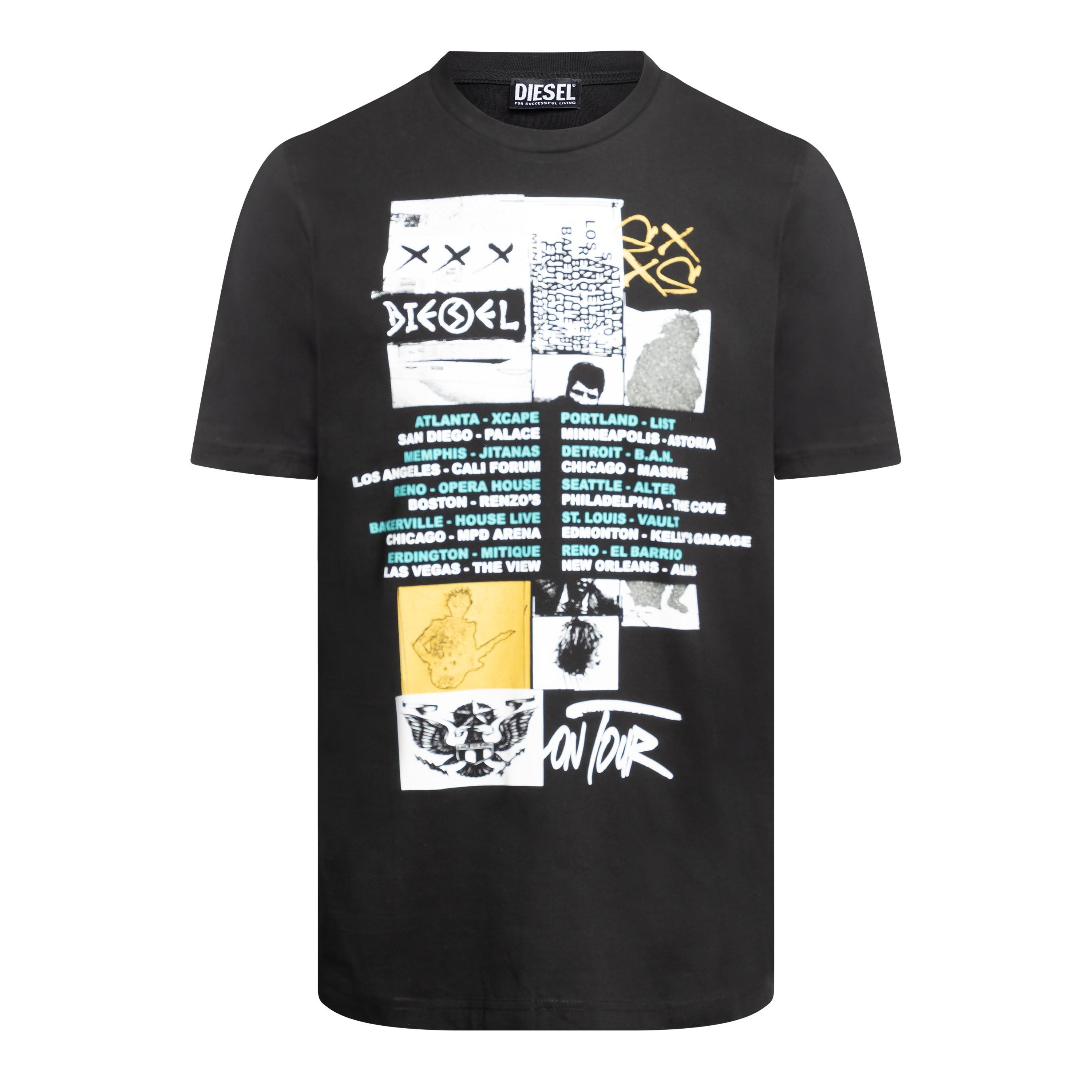 Caviar - Diesel - Men's T-Just-Rock-A T-Shirt - 1